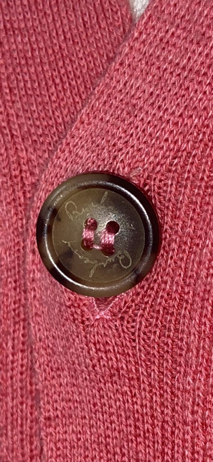 Burberry × Designer BURBERRY Cashmere Pink V-Neck Cardigan Size US S / EU 44-46 / 1 - 9 Thumbnail
