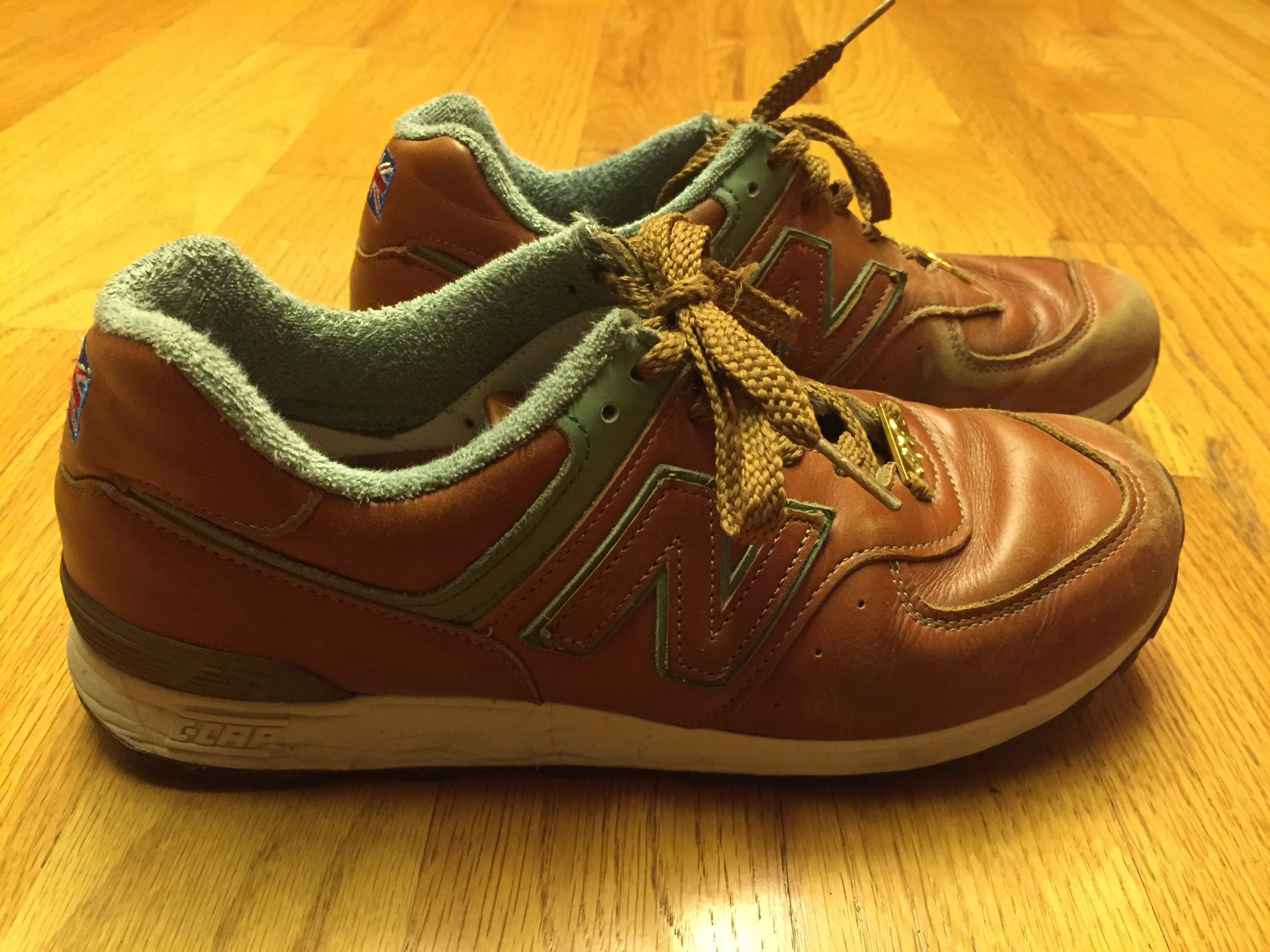 Shoes New Balance 576 Damen Khaki New Balance 576 Pub Pack Tan