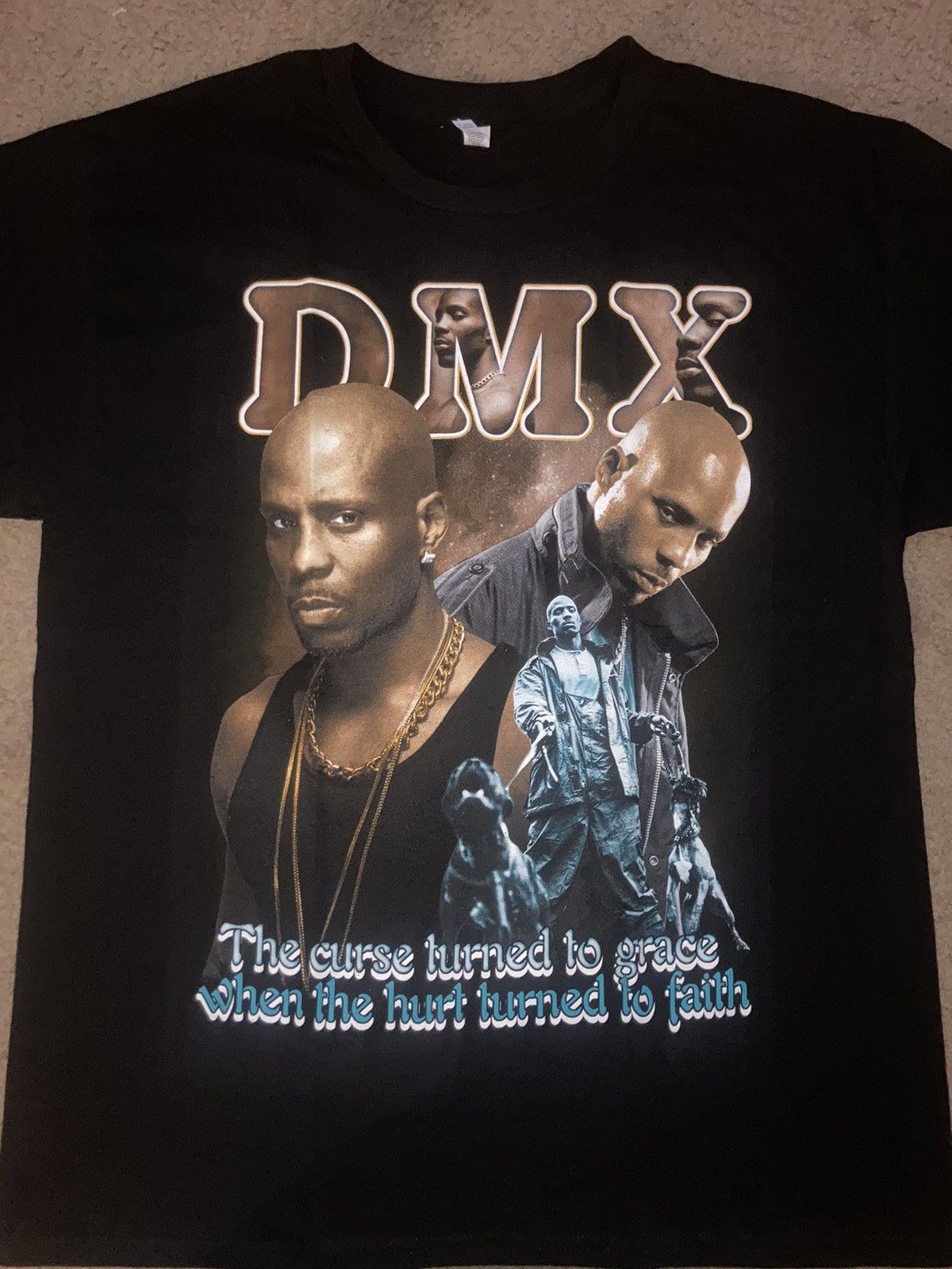 Streetwear Vintage 90s DMX Ruff Ryders Rap Tee Hip Hop T Shirt