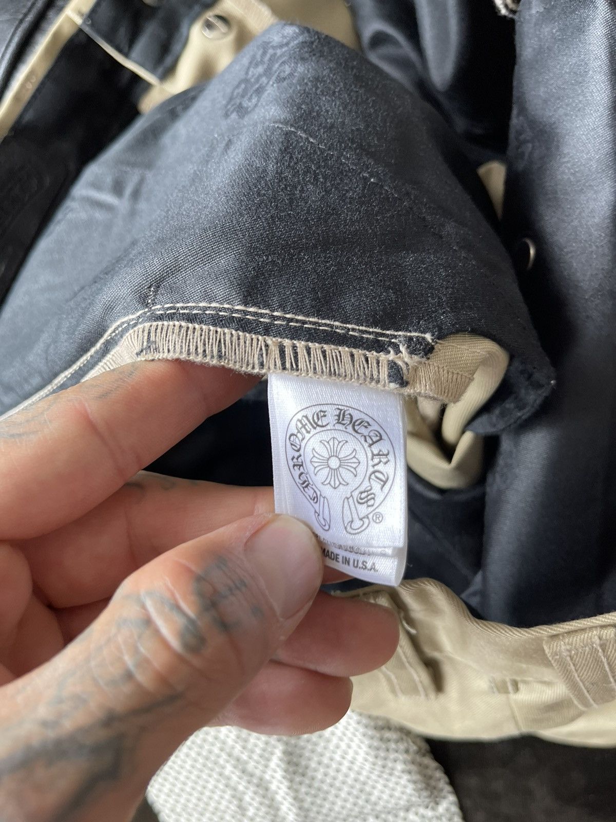 Chrome Hearts Chrome Hearts Chino Shorts Jeans Size US 32 / EU 48 - 18 Thumbnail