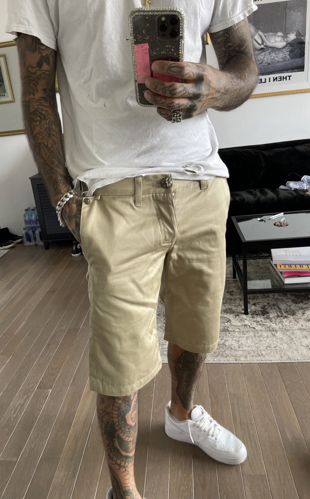 Chrome Hearts Chrome Hearts Chino Shorts Jeans Size US 32 / EU 48 - 3 Thumbnail