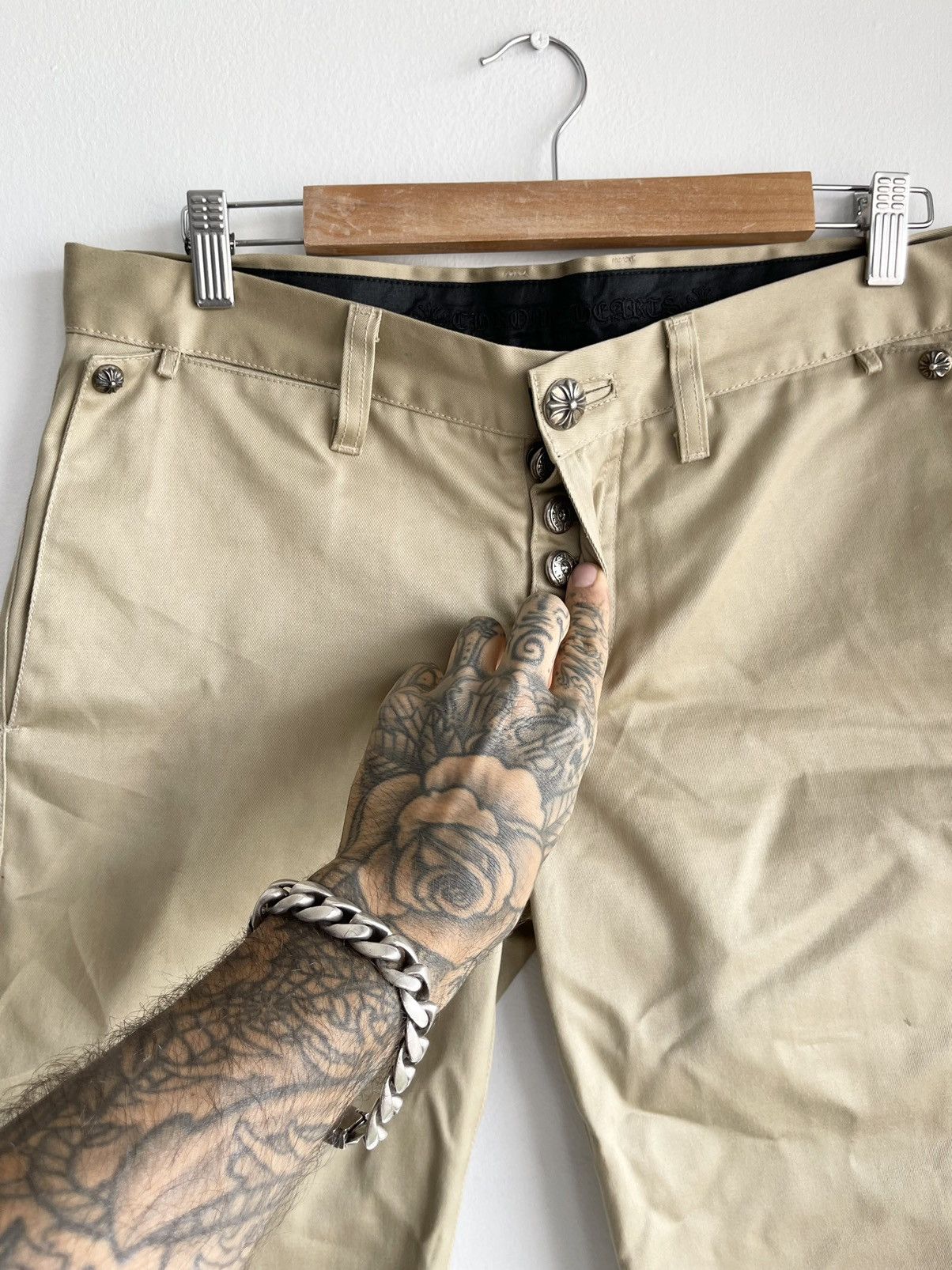 Chrome Hearts Chrome Hearts Chino Shorts Jeans Size US 32 / EU 48 - 4 Thumbnail