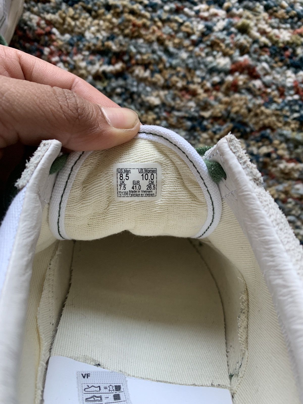Notre × Vans Notre “Marshmallow” white Vans Size US 8.5 / EU 41-42 - 6 Thumbnail
