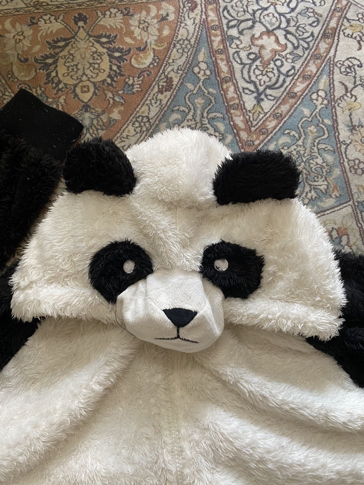 Japanese Brand DURANTE Fleece Hoodie Panda Size US XL / EU 56 / 4 - 9 Thumbnail