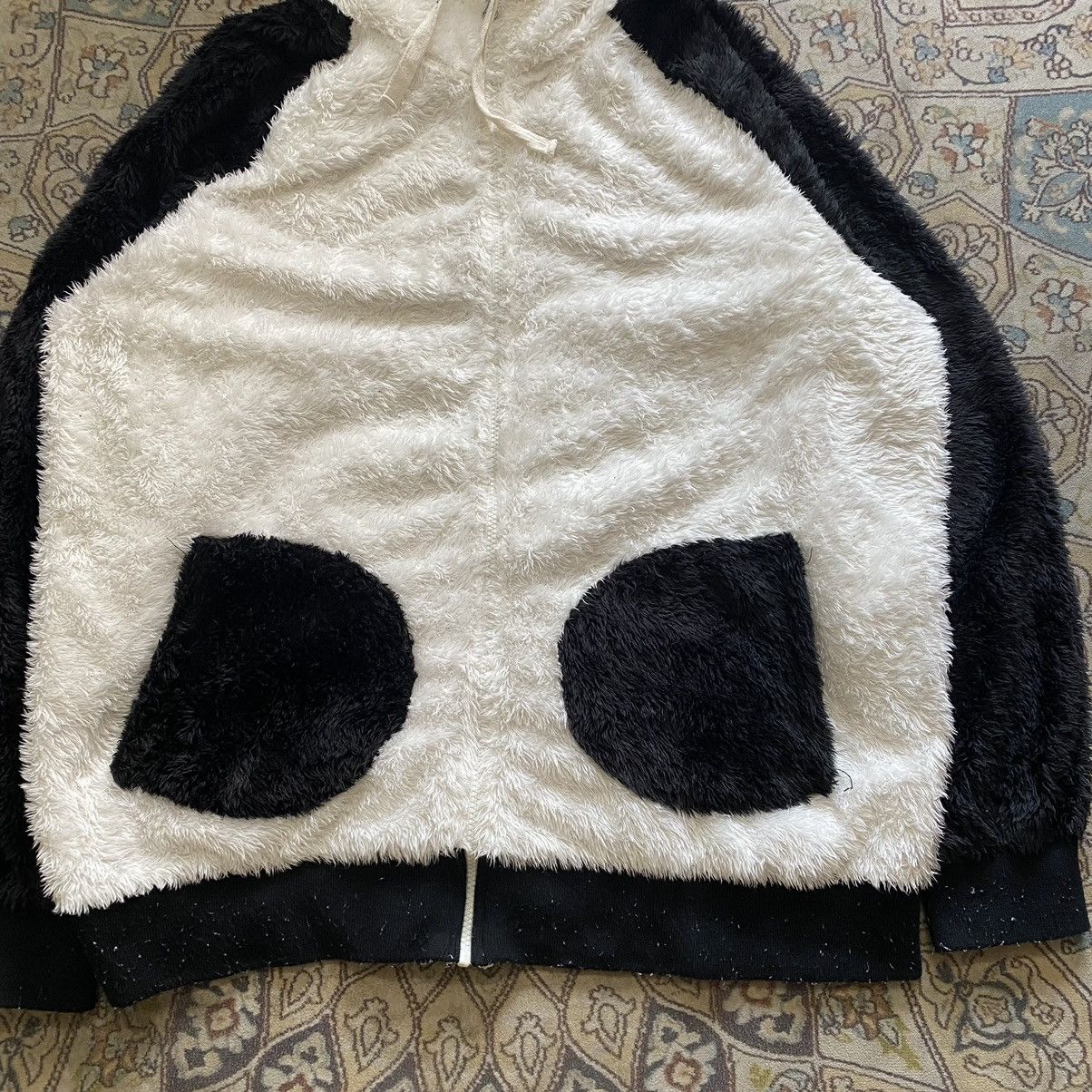 Japanese Brand DURANTE Fleece Hoodie Panda Size US XL / EU 56 / 4 - 4 Thumbnail