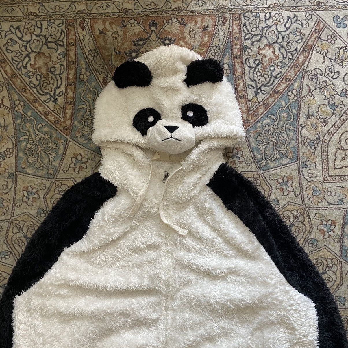 Japanese Brand DURANTE Fleece Hoodie Panda Size US XL / EU 56 / 4 - 3 Thumbnail