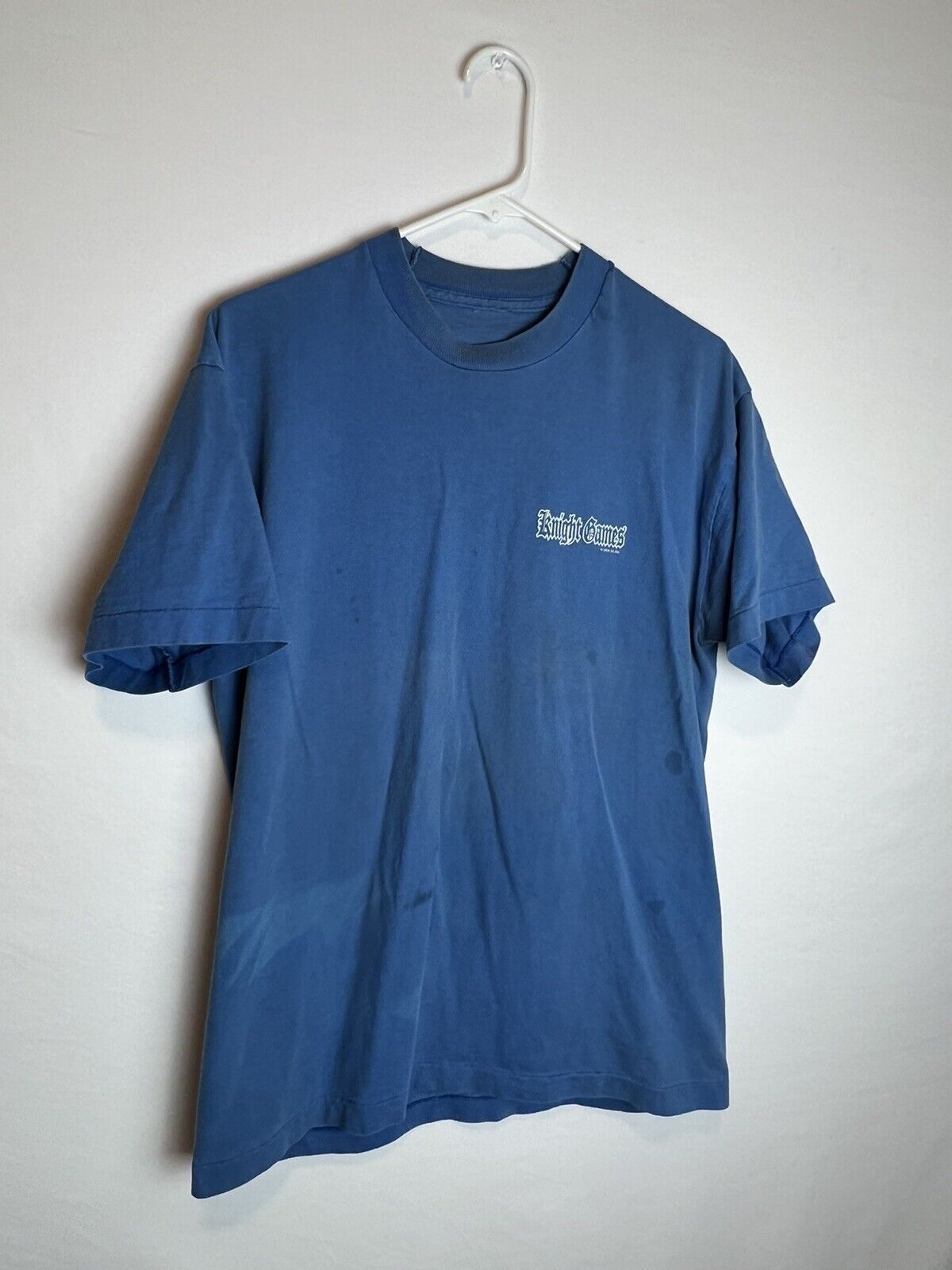 Other XLR8 Knight Games 1996 Blue Mullet Vintage T-Shirt | Grailed