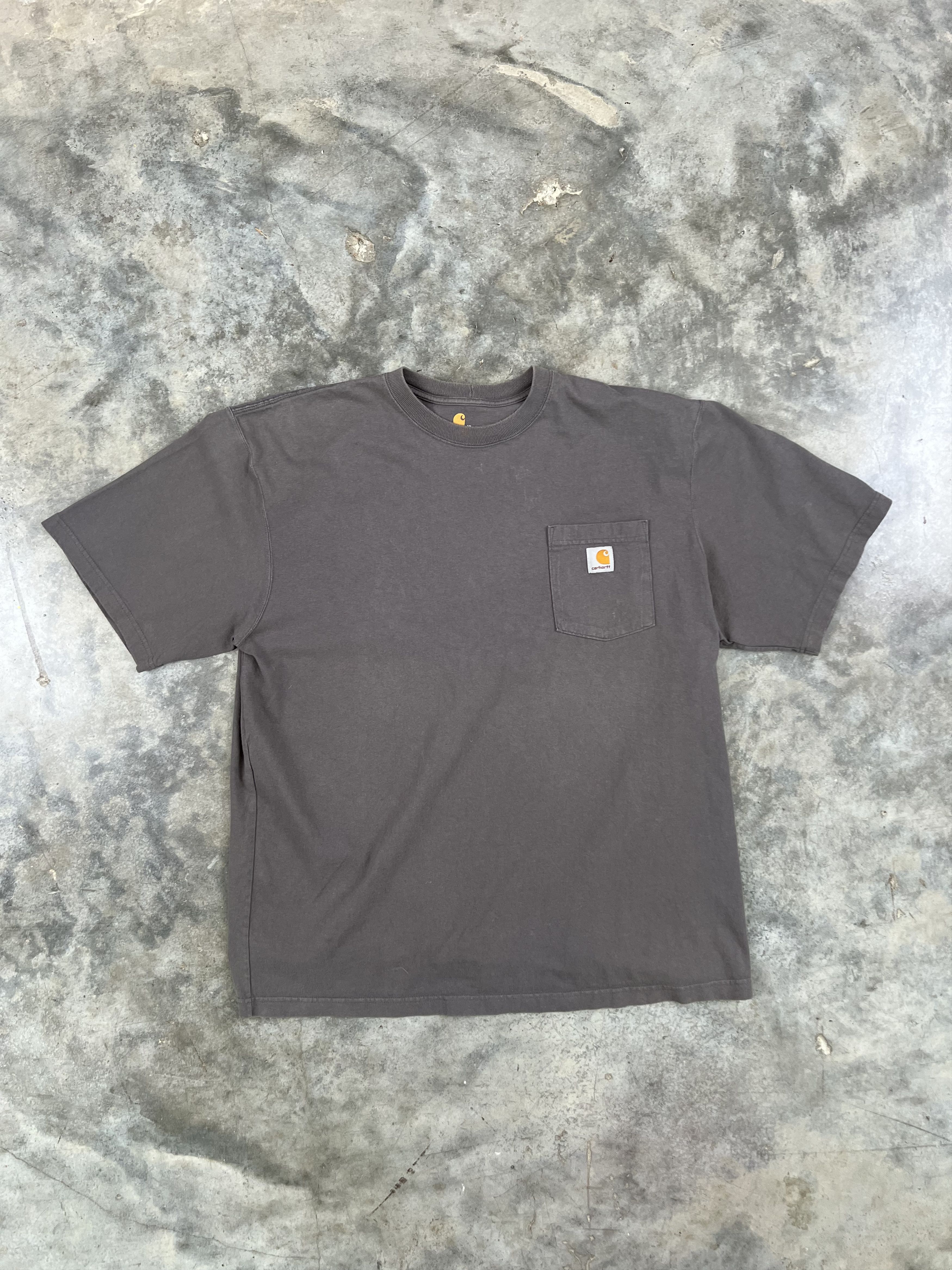 Carhartt Wip Carhartt Grey Work Pocket Patch Tee Size XL Size US XL / EU 56 / 4 - 1 Thumbnail