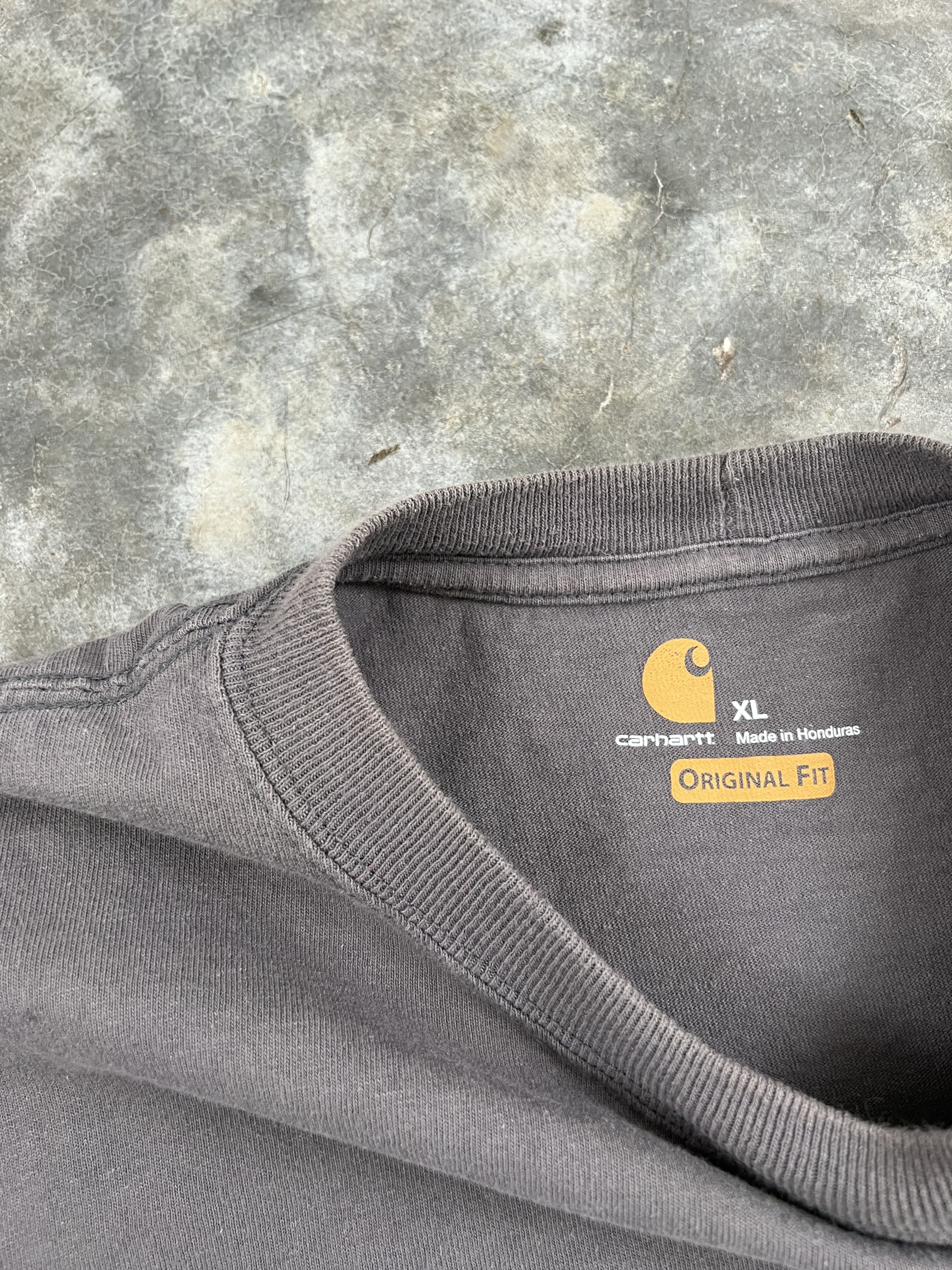Carhartt Wip Carhartt Grey Work Pocket Patch Tee Size XL Size US XL / EU 56 / 4 - 3 Thumbnail