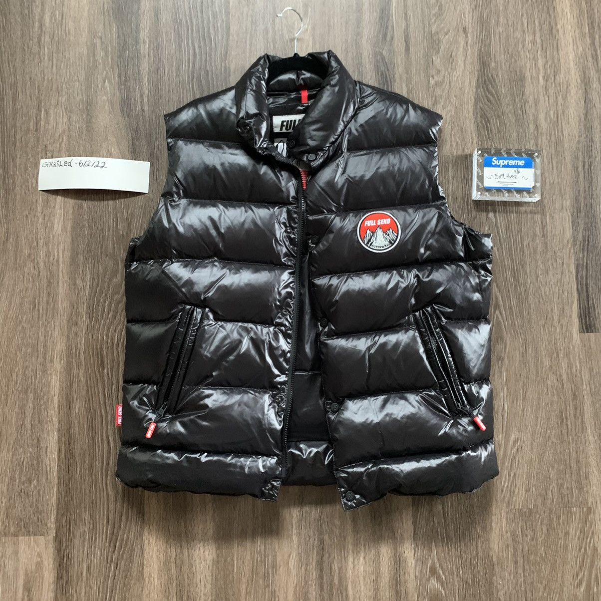 Full Send Full Send Luxury Black Puff Vest Size US L / EU 52-54 / 3 - 2 Thumbnail