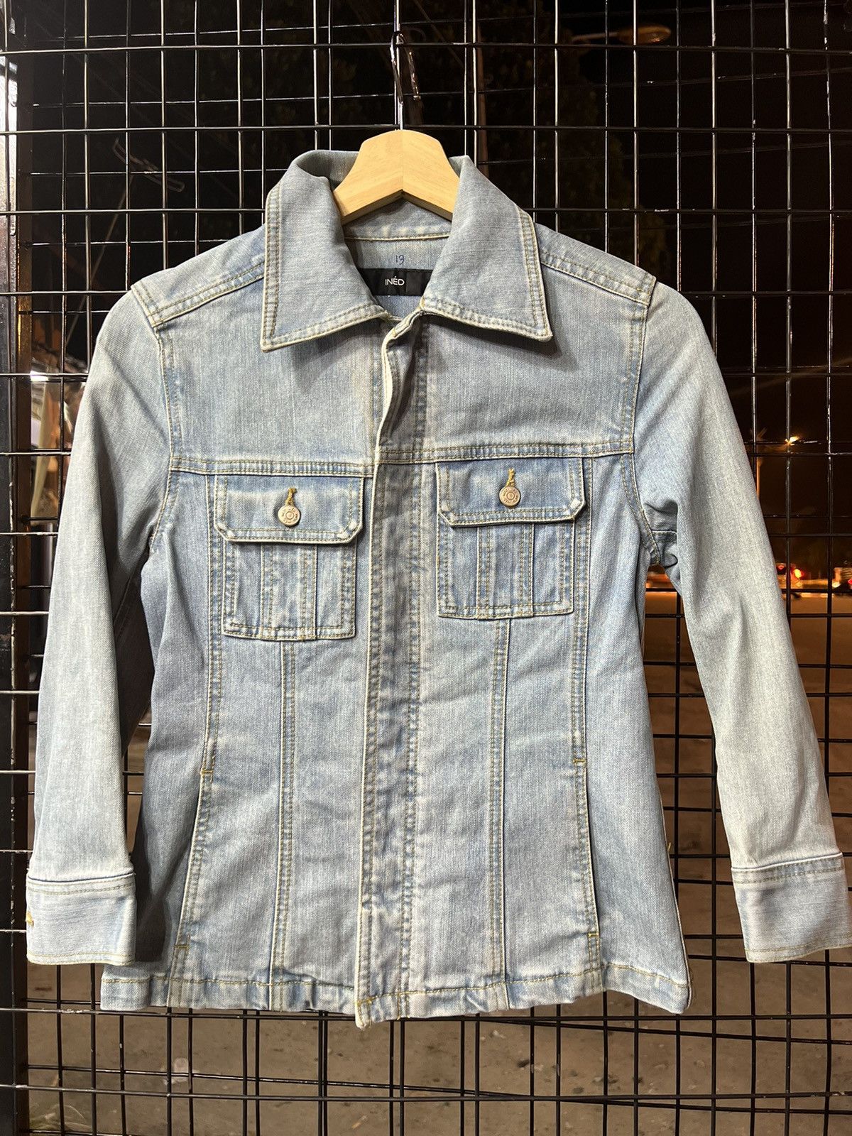Yohji Yamamoto INED 'yohji Yamamoto jacket denim 🔥 vintage Size US L / EU 52-54 / 3 - 1 Thumbnail