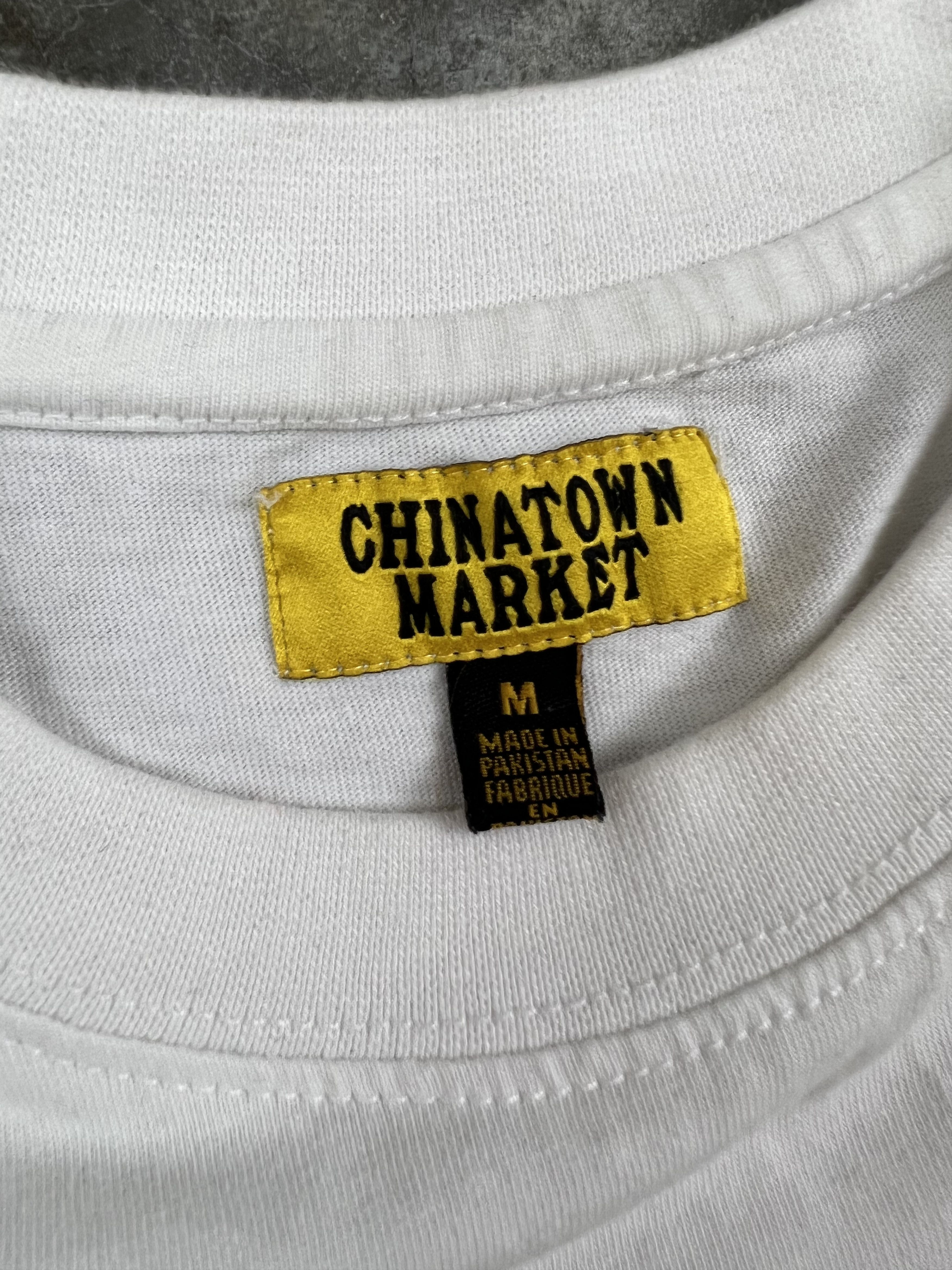 Market Chinatown Market Area 51 Security Tee White Medium 🧊❄️🥣 Size US M / EU 48-50 / 2 - 4 Thumbnail
