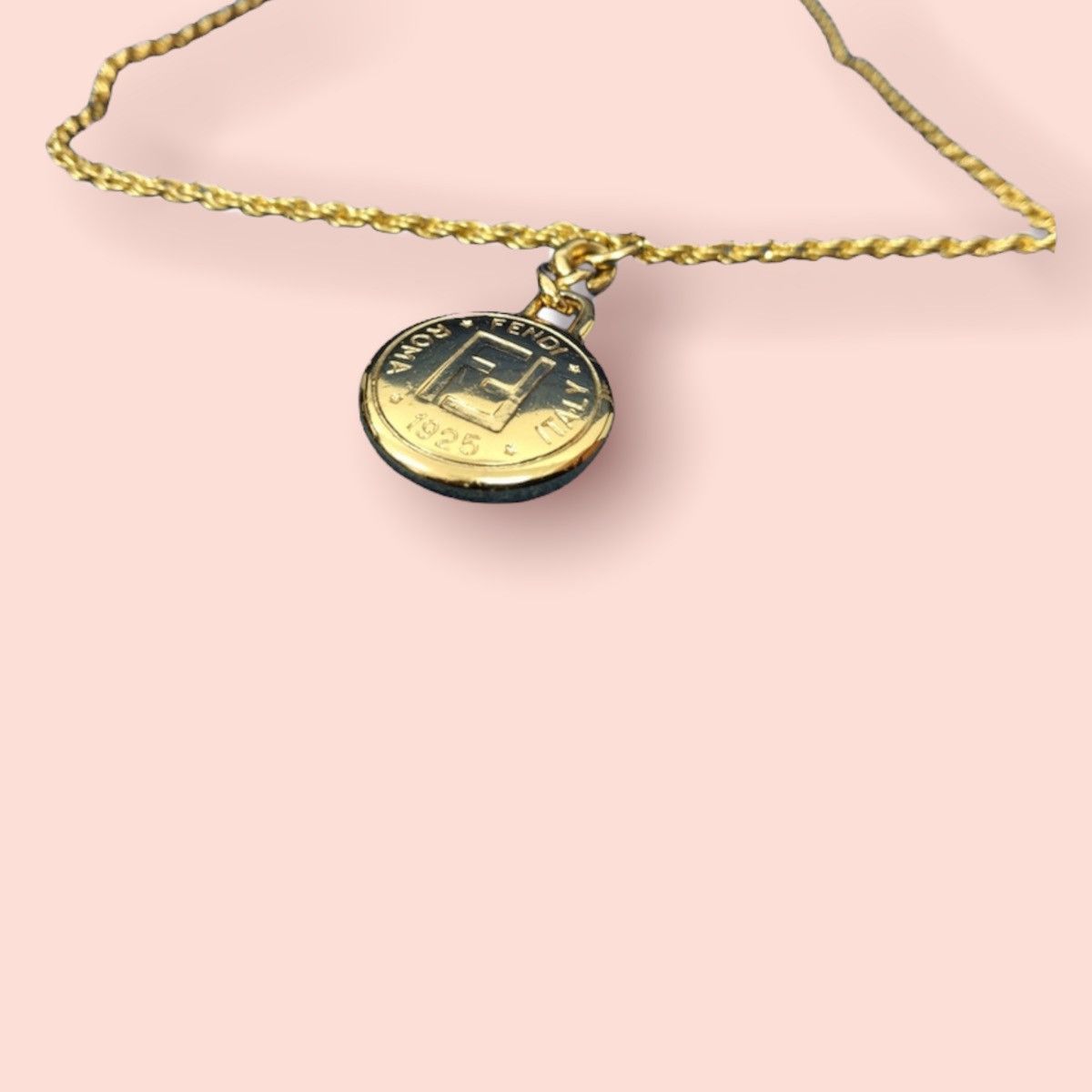 Designer × Vintage REPURPOSE CUSTOM NECKLACE FENDI PENDANT Size ONE SIZE - 10 Thumbnail