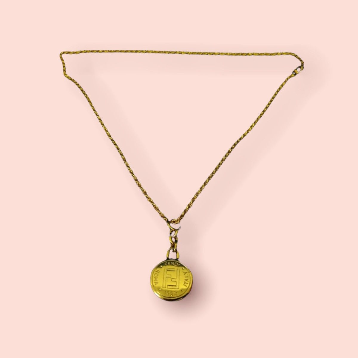 Designer × Vintage REPURPOSE CUSTOM NECKLACE FENDI PENDANT Size ONE SIZE - 3 Thumbnail