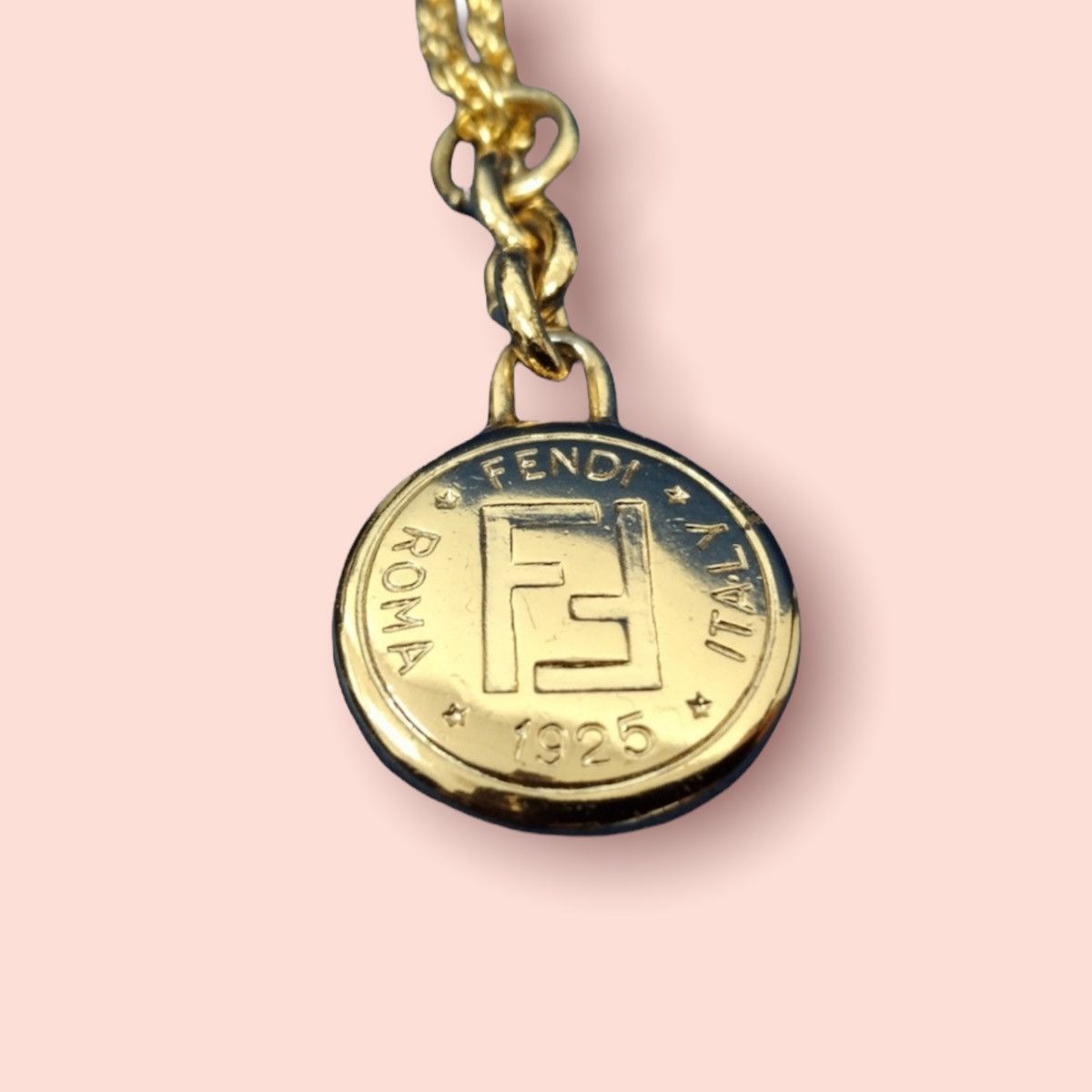 Designer × Vintage REPURPOSE CUSTOM NECKLACE FENDI PENDANT Size ONE SIZE - 1 Thumbnail