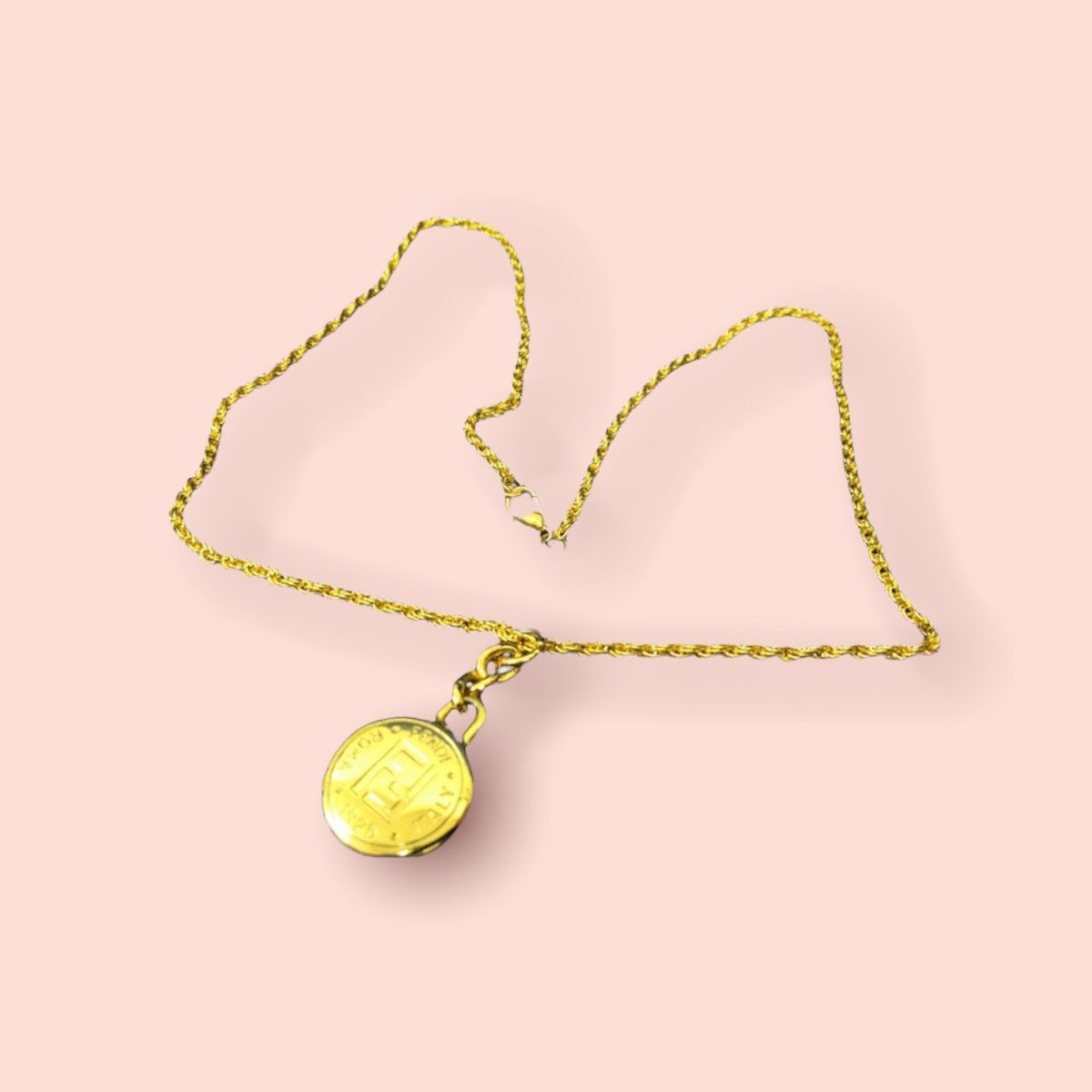 Designer × Vintage REPURPOSE CUSTOM NECKLACE FENDI PENDANT Size ONE SIZE - 7 Thumbnail