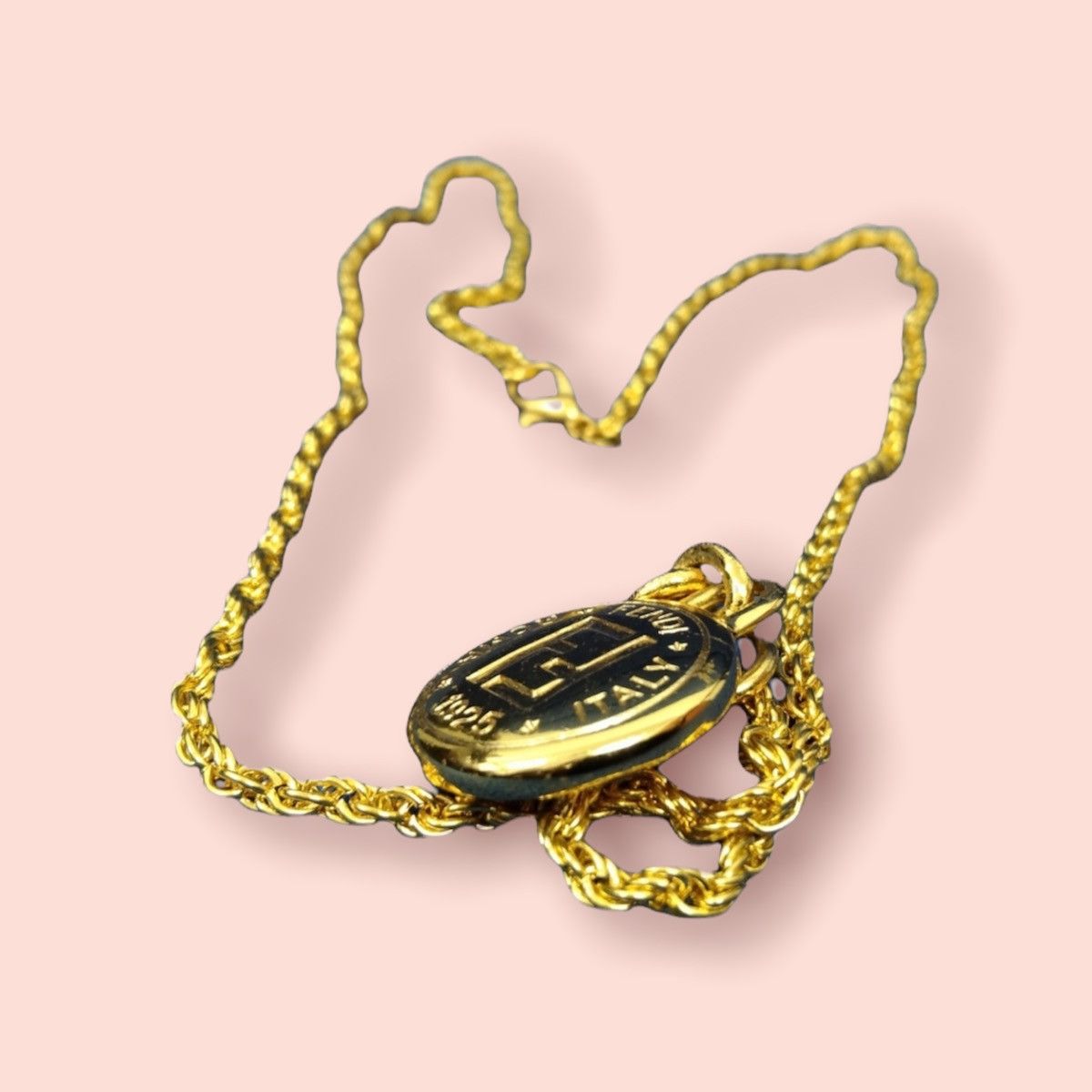 Designer × Vintage REPURPOSE CUSTOM NECKLACE FENDI PENDANT Size ONE SIZE - 8 Thumbnail