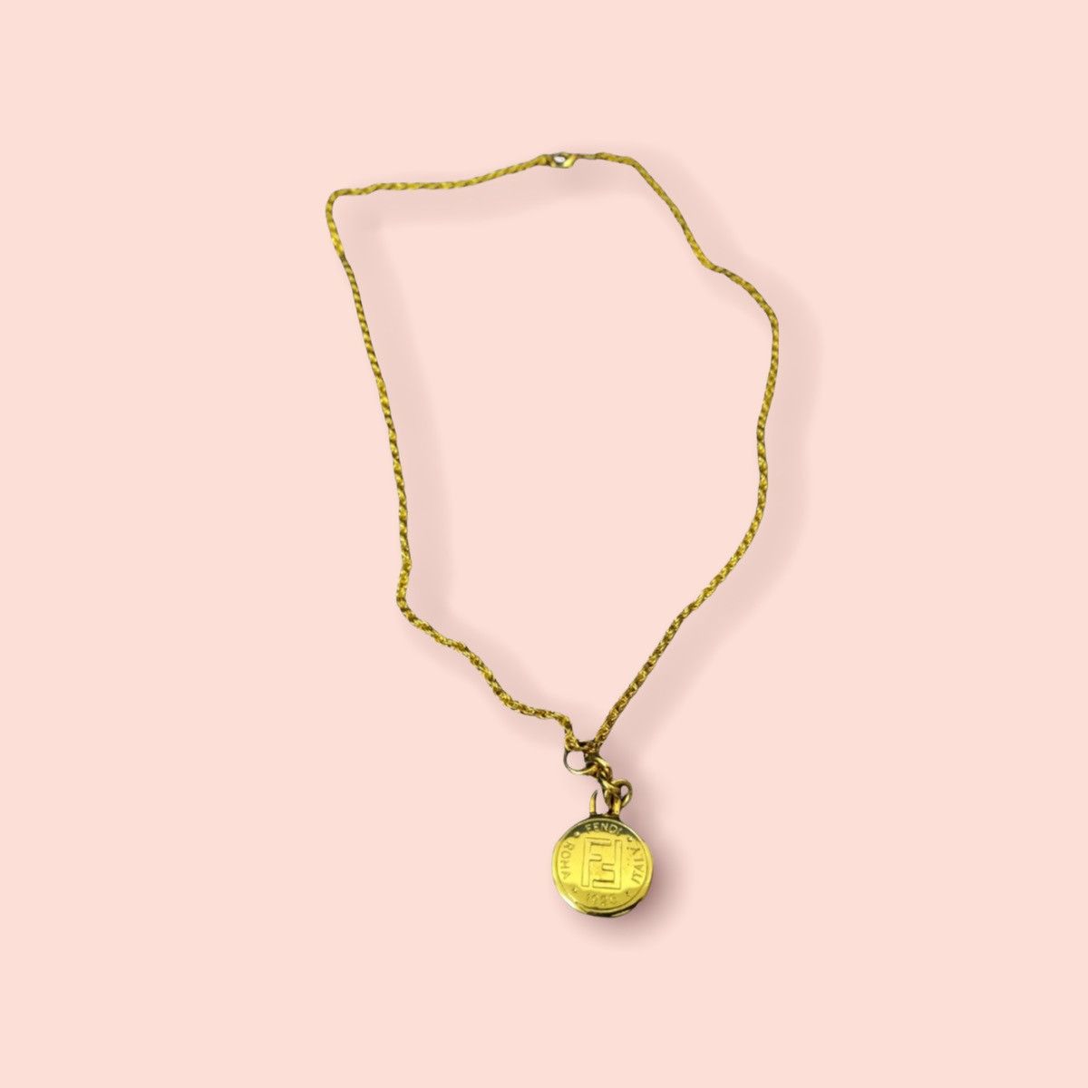 Designer × Vintage REPURPOSE CUSTOM NECKLACE FENDI PENDANT Size ONE SIZE - 5 Thumbnail