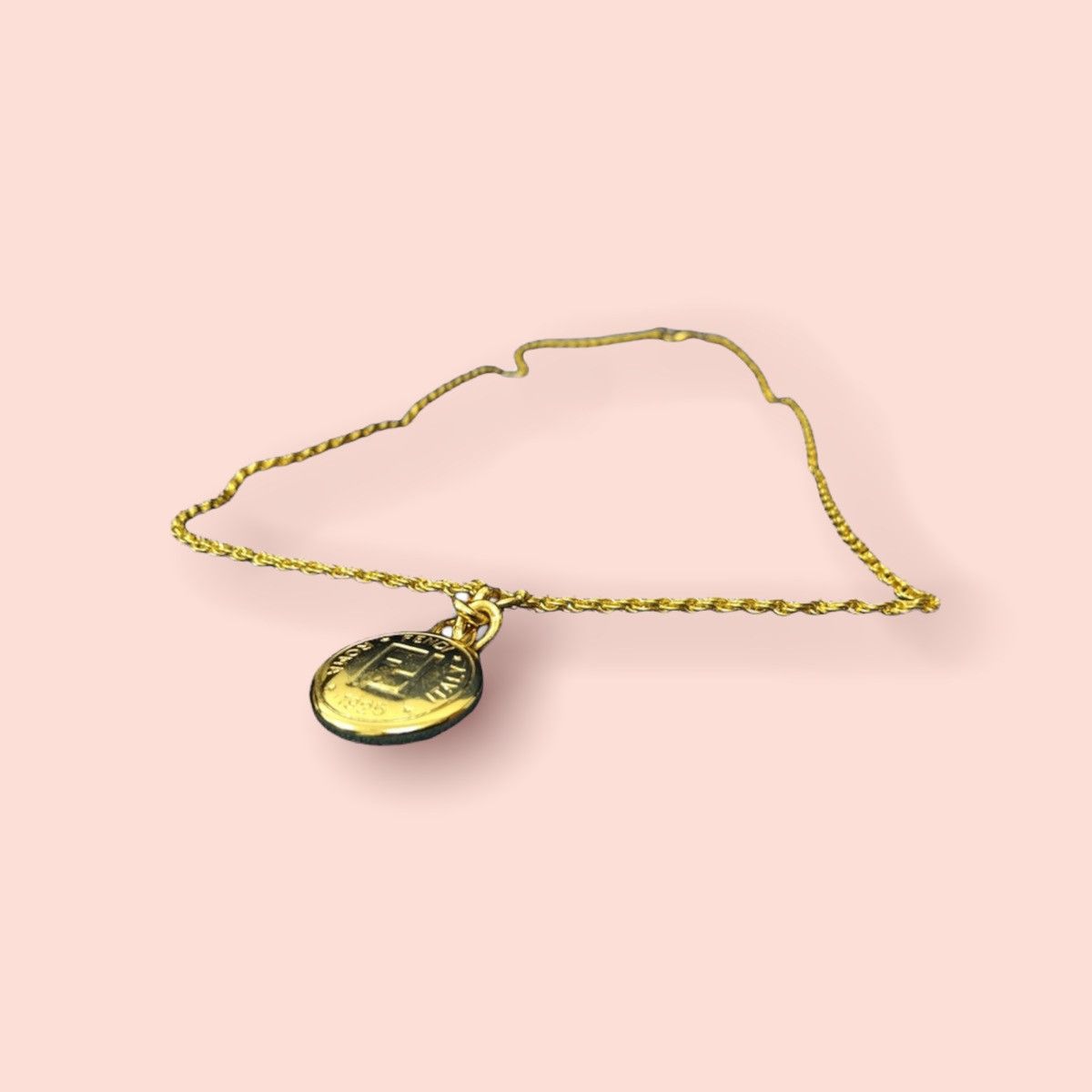 Designer × Vintage REPURPOSE CUSTOM NECKLACE FENDI PENDANT Size ONE SIZE - 2 Thumbnail