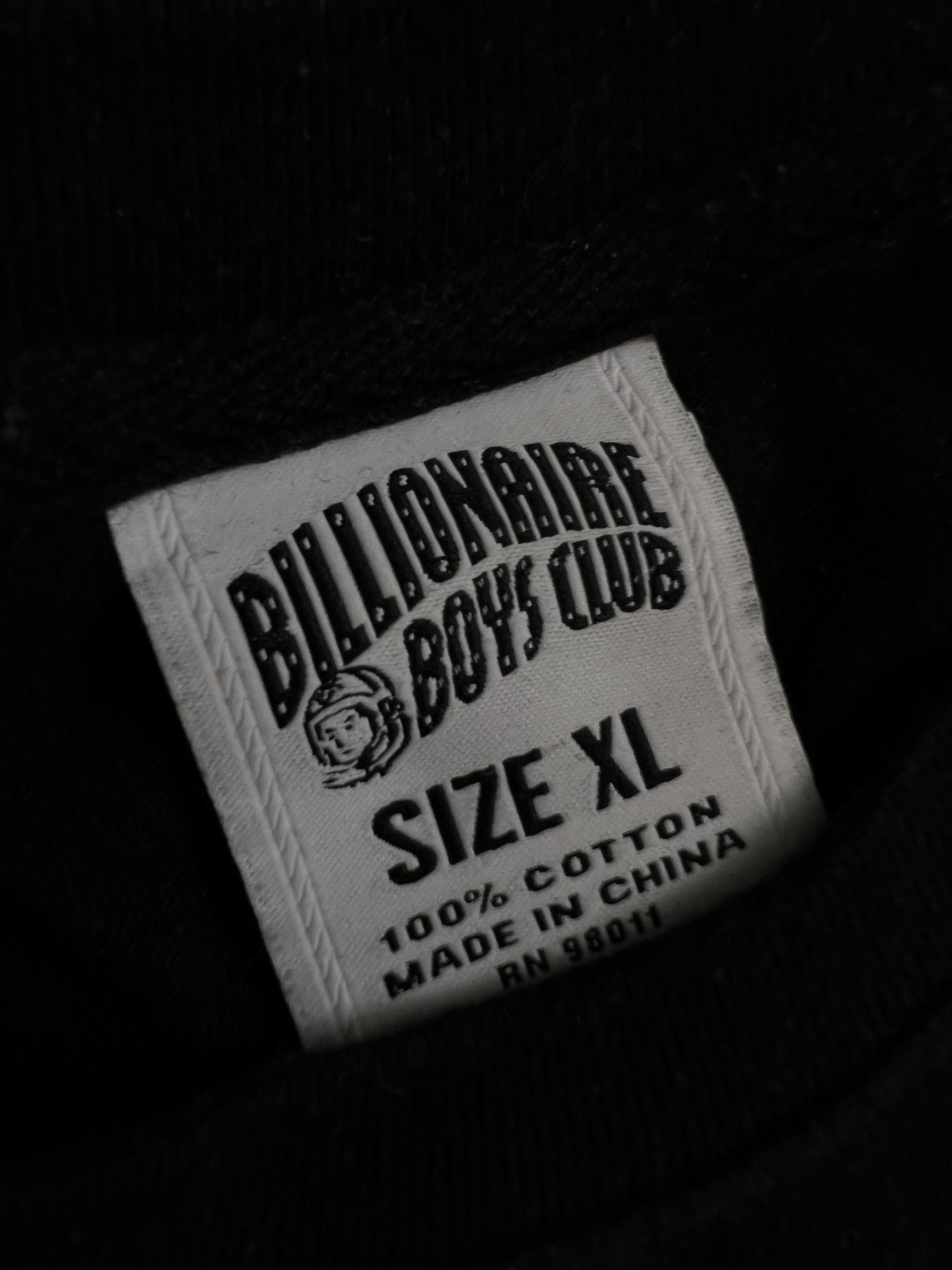 Billionaire Boys Club Billionaire Boys Club Smoking Car Logo Tee Black XL Size US XL / EU 56 / 4 - 2 Thumbnail
