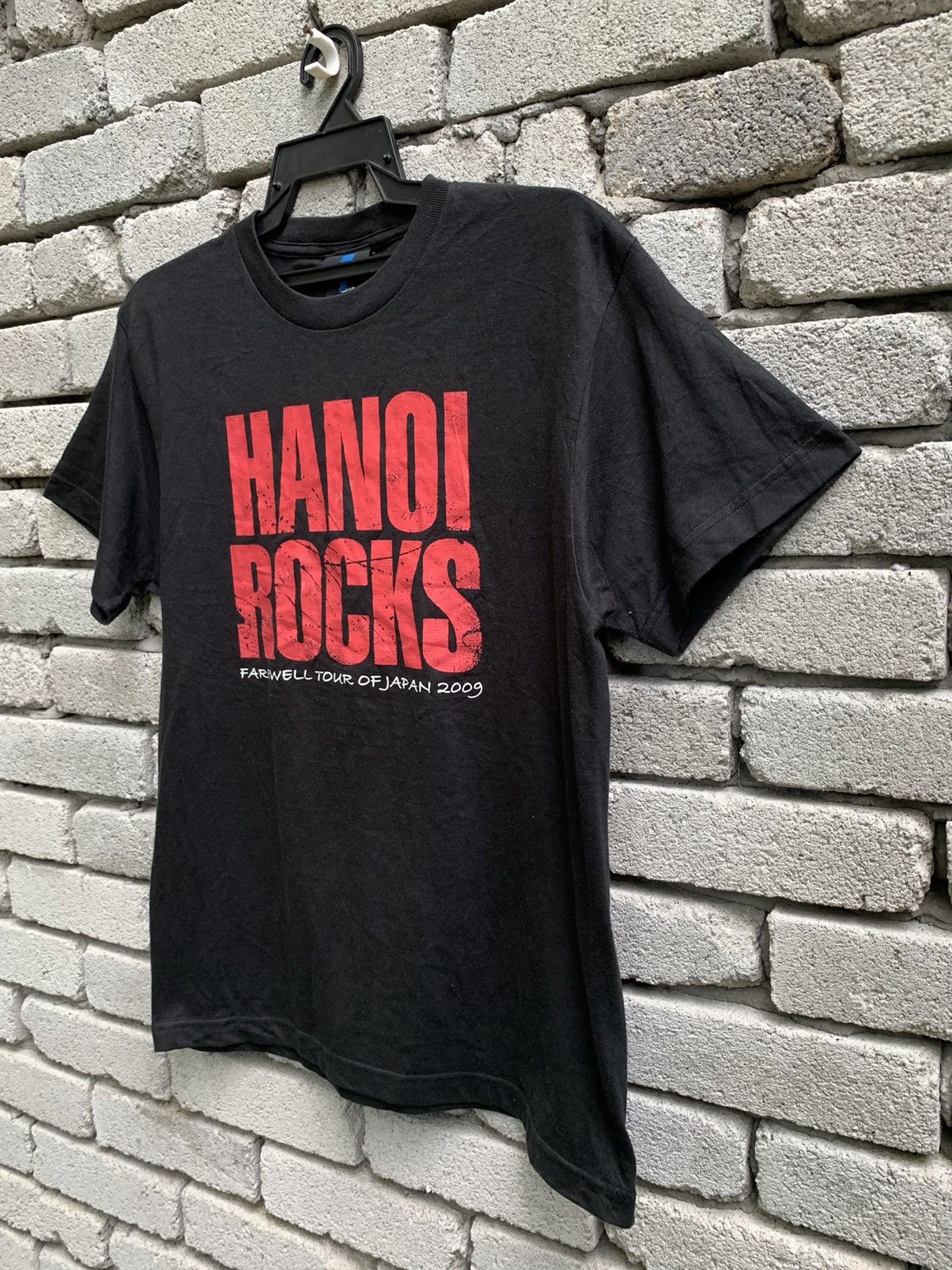 Band Tees Hanoi Rocks Farewell Tour Of Japan 2009 Size US M / EU 48-50 / 2 - 4 Thumbnail