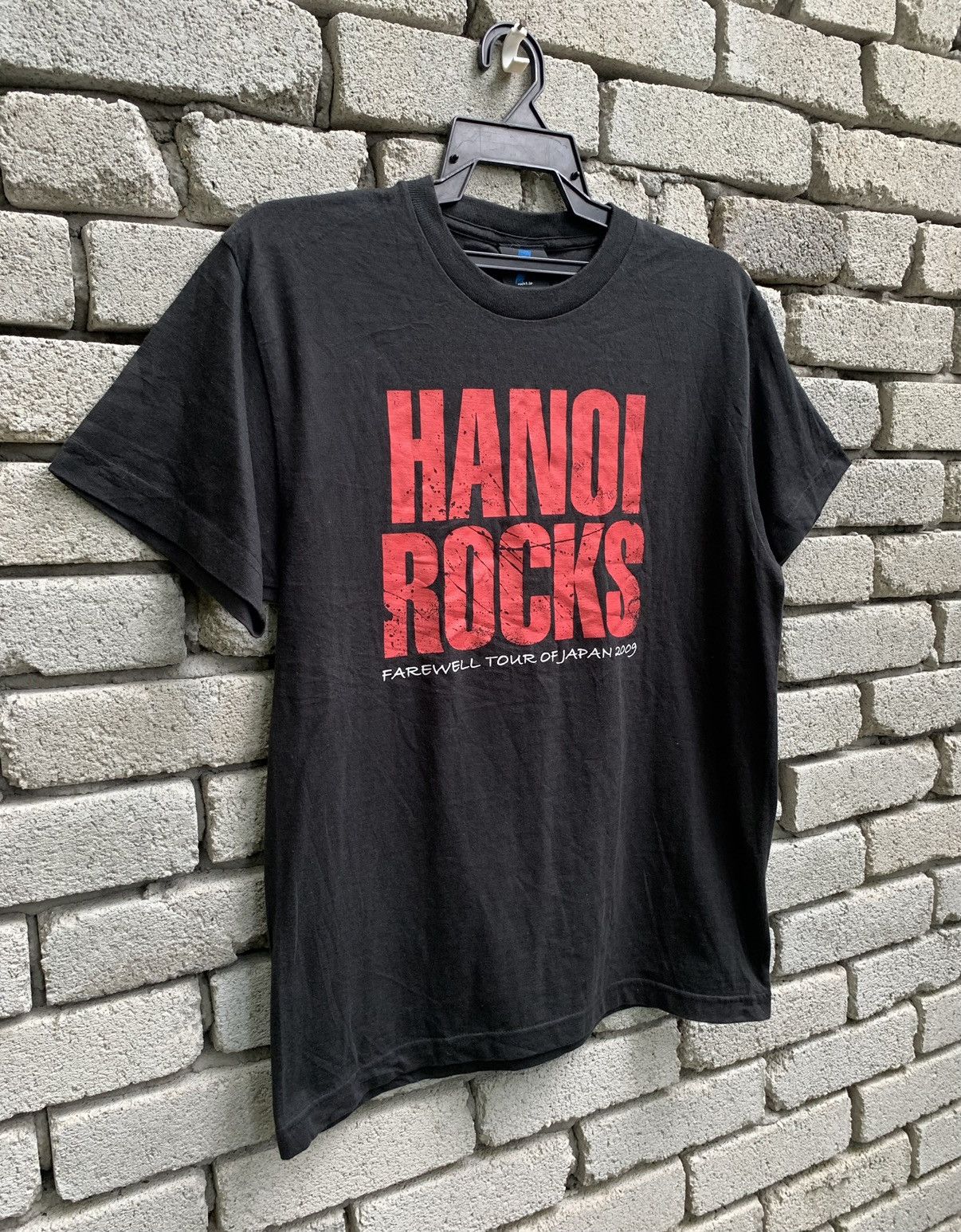 Band Tees Hanoi Rocks Farewell Tour Of Japan 2009 Size US M / EU 48-50 / 2 - 3 Thumbnail