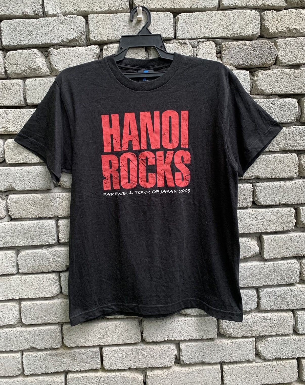 Band Tees Hanoi Rocks Farewell Tour Of Japan 2009 Size US M / EU 48-50 / 2 - 2 Thumbnail