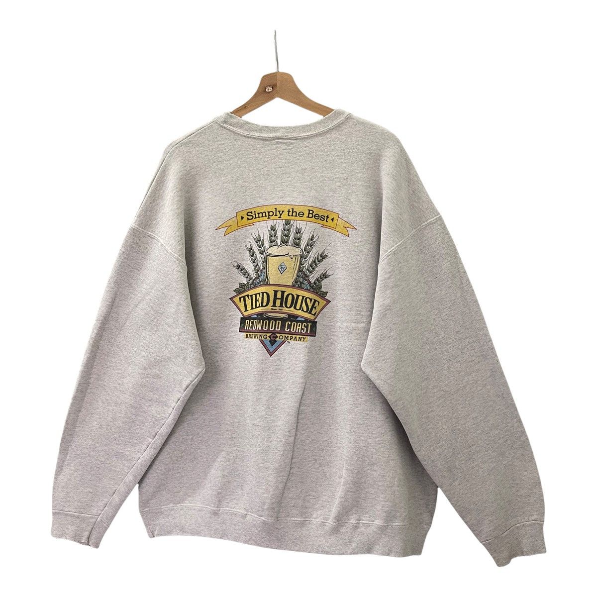 Vintage 90’s Tied House Redwood Coast Crewneck Sweatshirt Size XL Size US XL / EU 56 / 4 - 3 Thumbnail