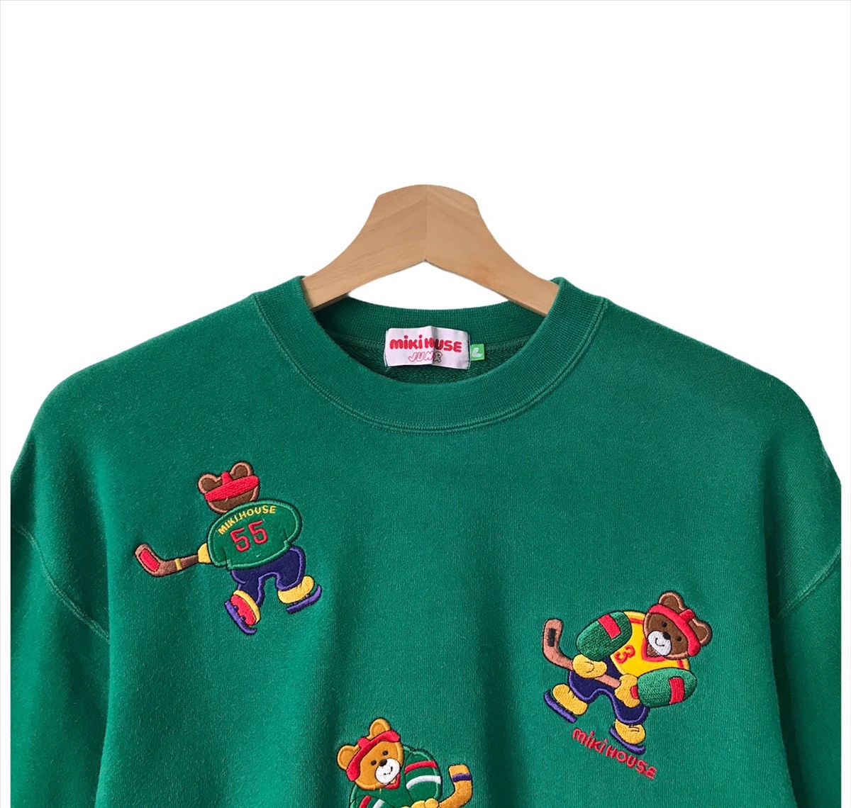 Cartoon Network Miki House Junior Embroidered Crewneck Sweatshirt Size S Size US S / EU 44-46 / 1 - 4 Thumbnail
