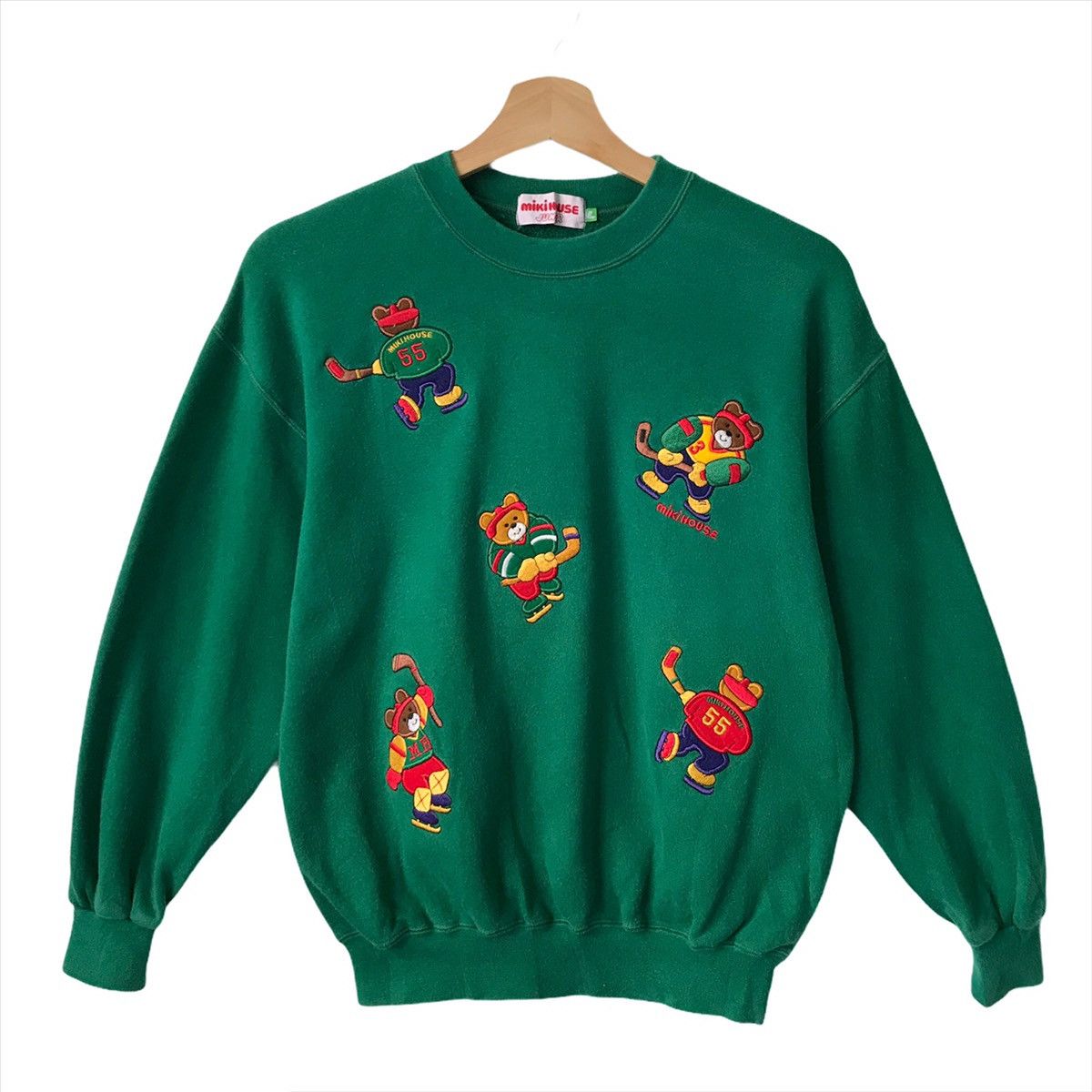 Cartoon Network Miki House Junior Embroidered Crewneck Sweatshirt Size S Size US S / EU 44-46 / 1 - 1 Thumbnail