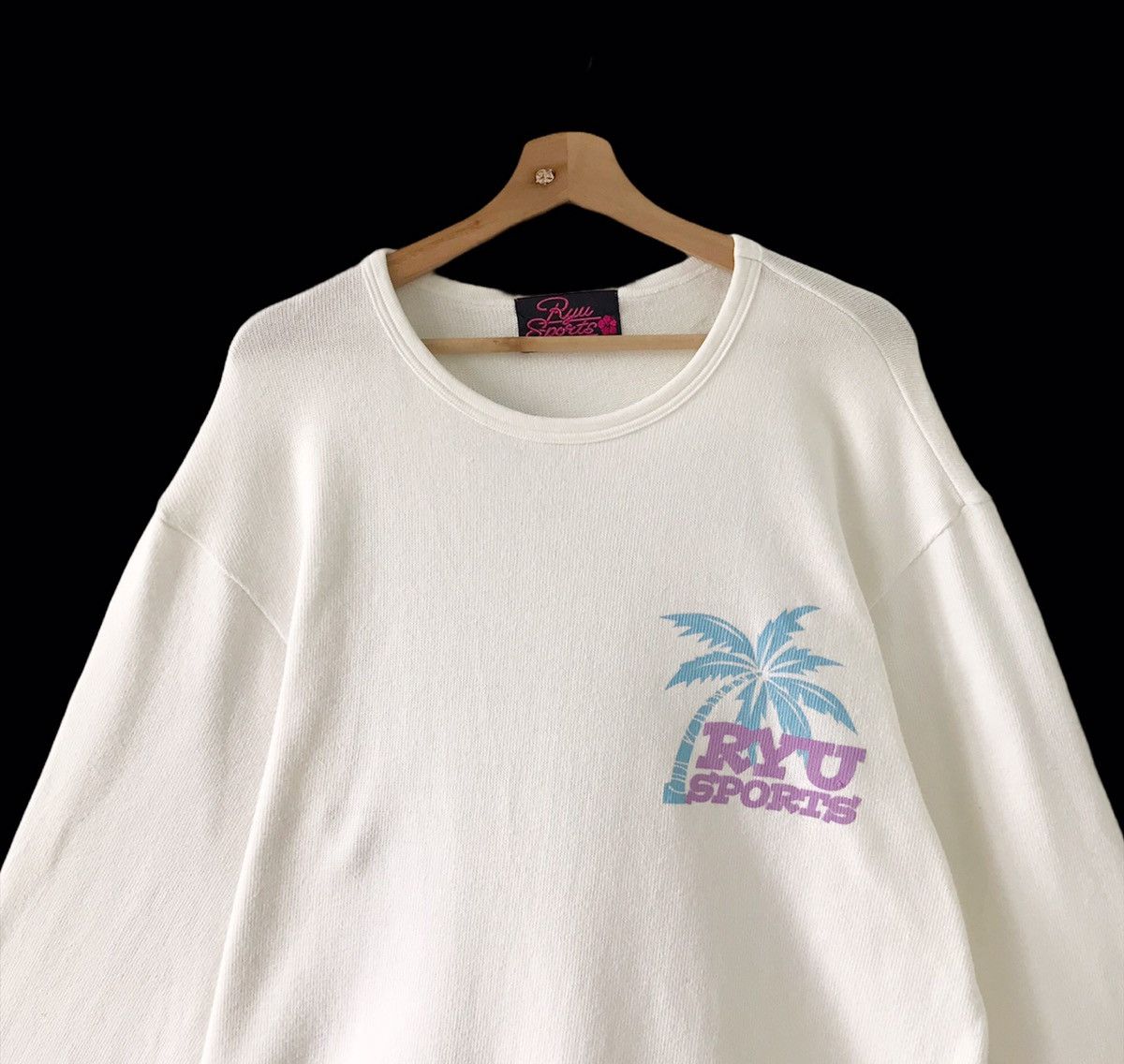 Vintage Vintage Ryu Sport Surf Big Logo Sweatshirt size M Size US M / EU 48-50 / 2 - 4 Thumbnail