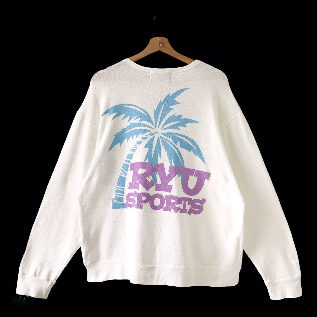 Vintage Vintage Ryu Sport Surf Big Logo Sweatshirt size M Size US M / EU 48-50 / 2 - 1 Thumbnail