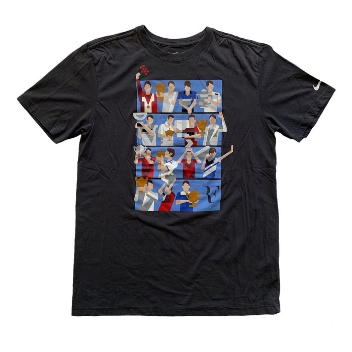 roger federer nike shirt