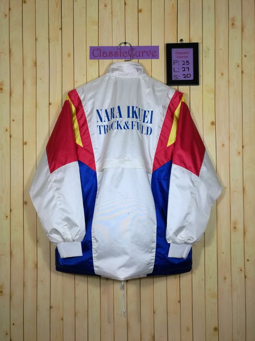 Vintage Vintage Nishi Windbreaker Jacket Nara Ikuei Track & Field