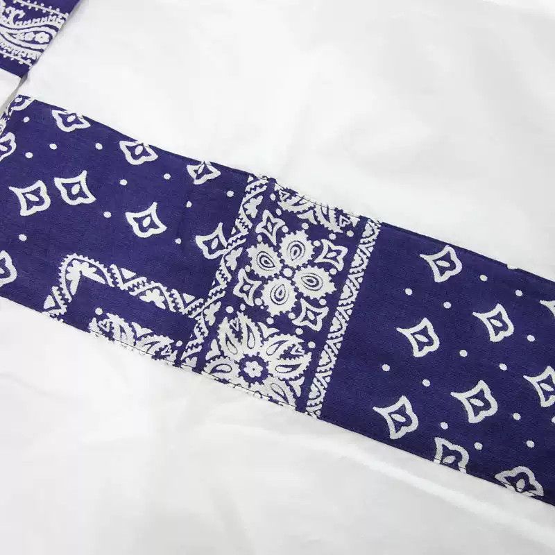 VISVIM KERCHIEF BORDER TUNIC S