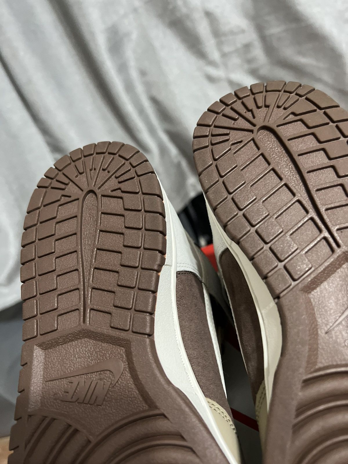 Nike Nike Dunk High Retro PRM “Light Chocolate” Size US 10 / EU 43 - 7 Thumbnail