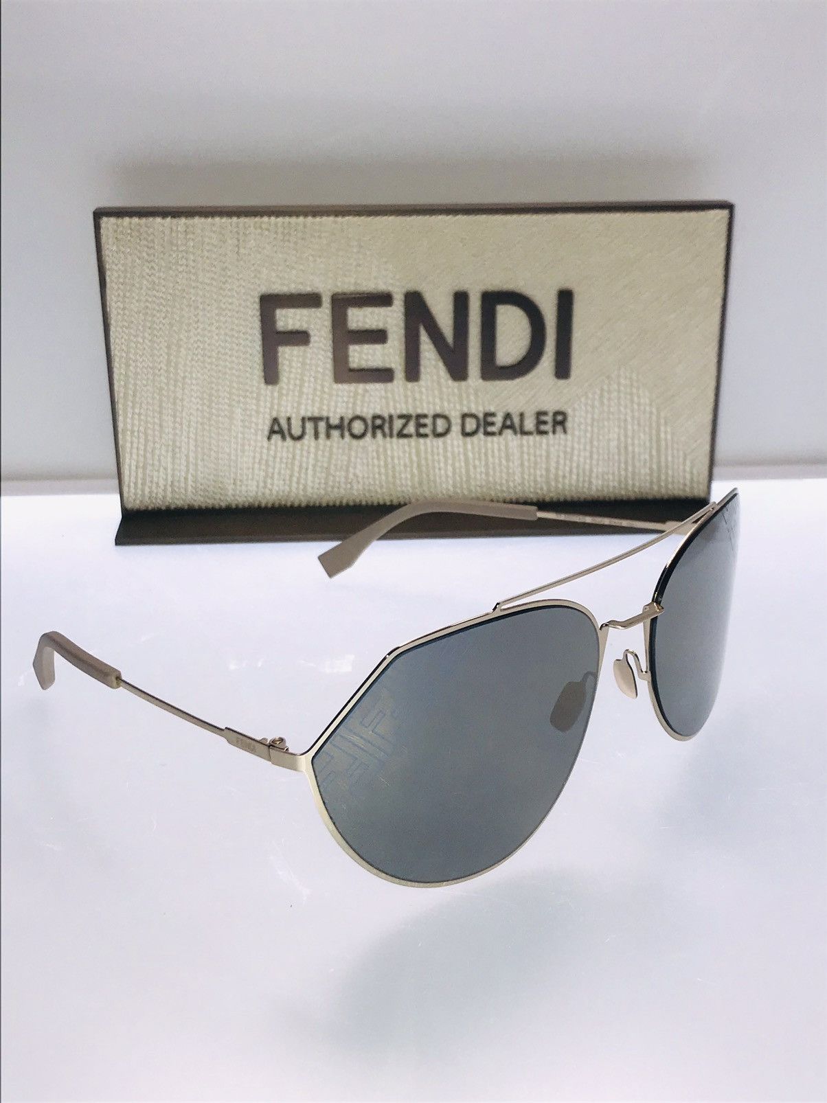 1 Fendi Gold Ffm0074/S J5gjo Sunglasses