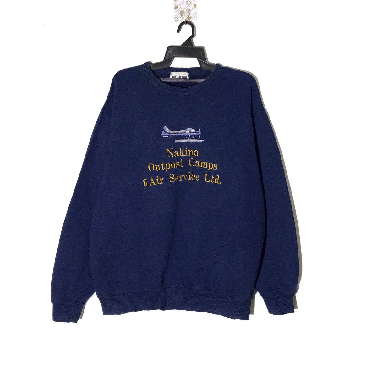 Vintage Nakina outposts camp air service Crewneck Sweatshirt