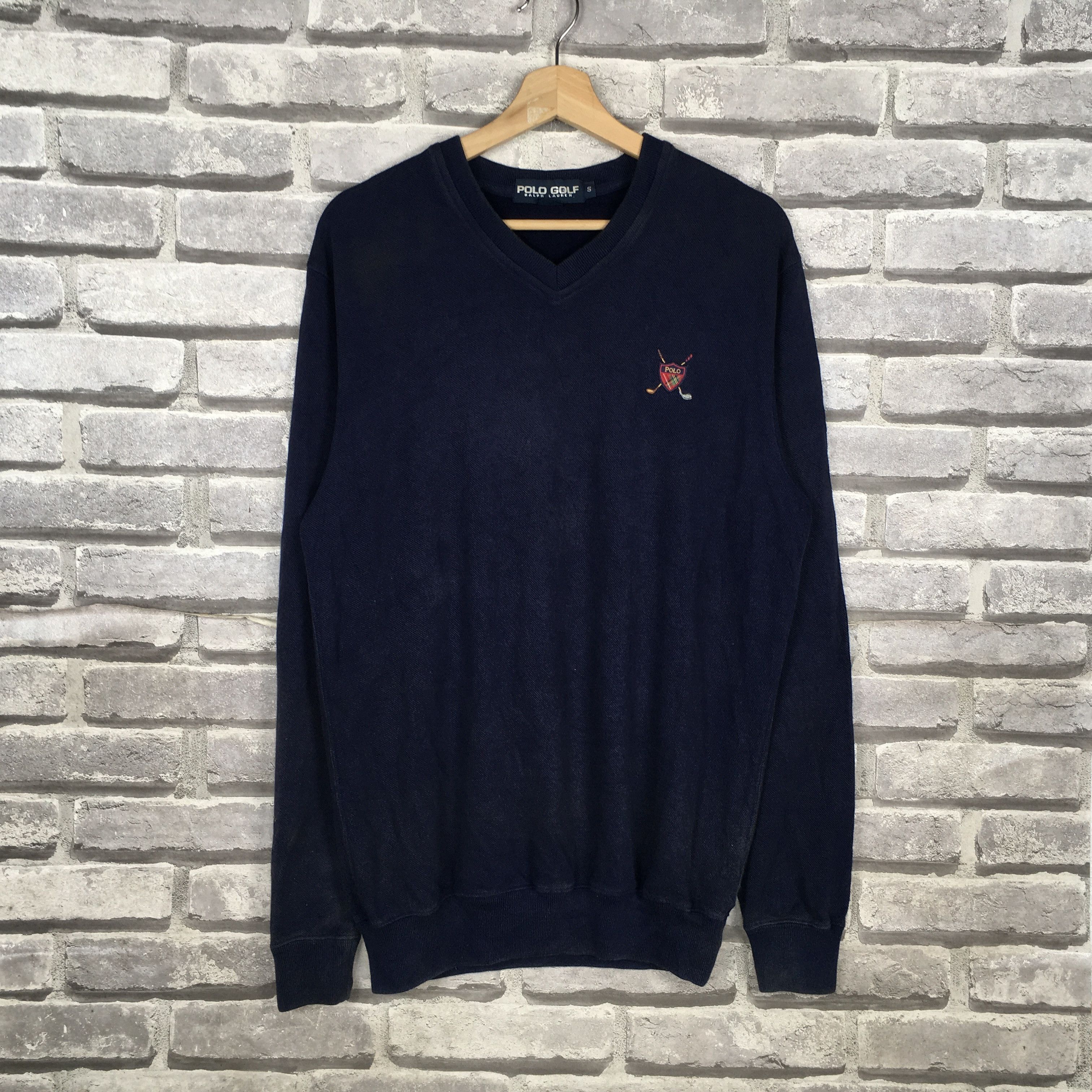 Vtg 90s POLO GOLF By RALPH LAUREn Crewneck Sweatshirt Sweatshirts 