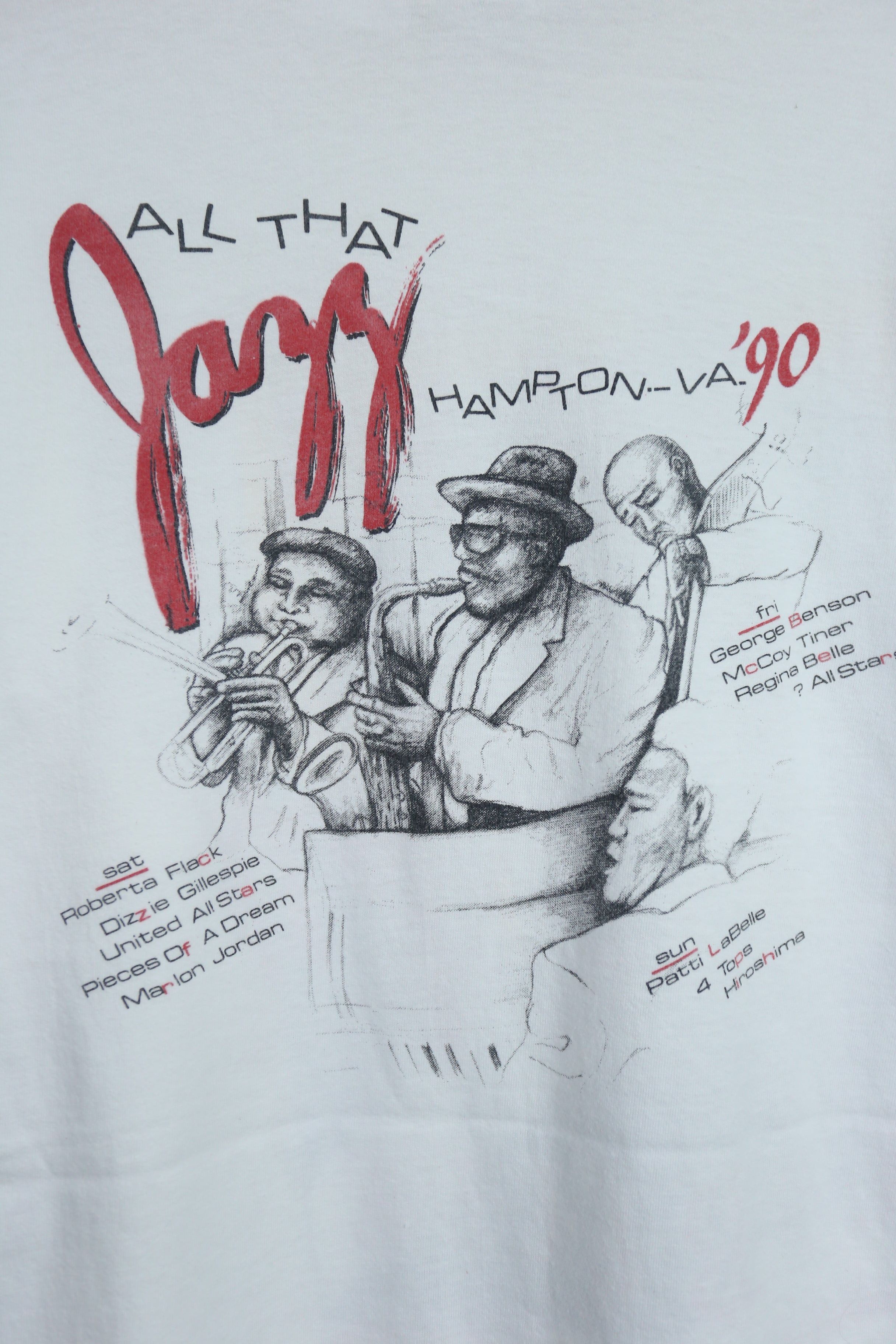 Band Tees × Vintage Vintage Patti La Belle Hampton Jazz Festival (XXL) GTMC425 Size US XXL / EU 58 / 5 - 6 Thumbnail