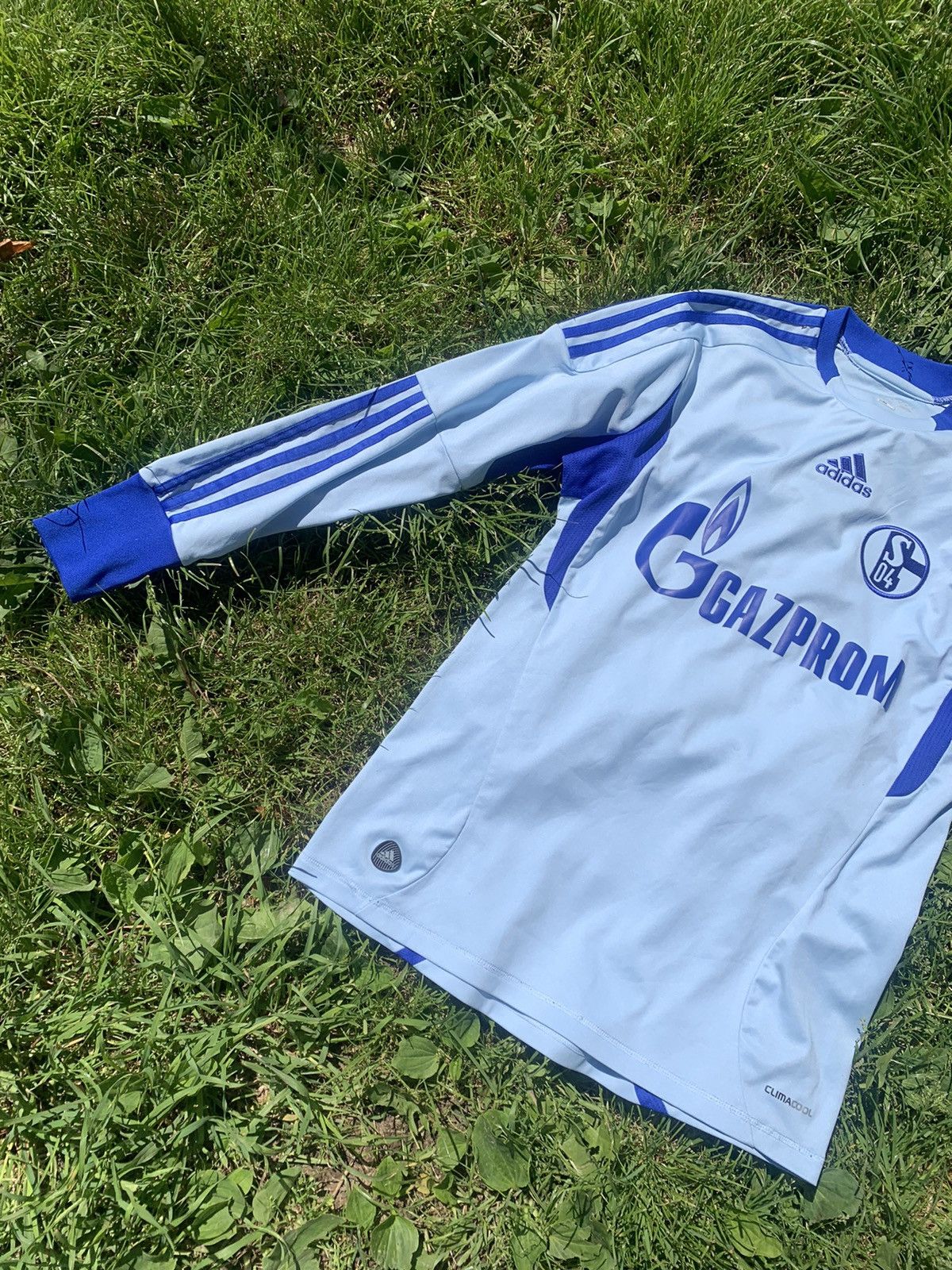 Adidas Adidas Schalke 2011 longsleeve blue jersey Shalke Size US S / EU 44-46 / 1 - 3 Thumbnail