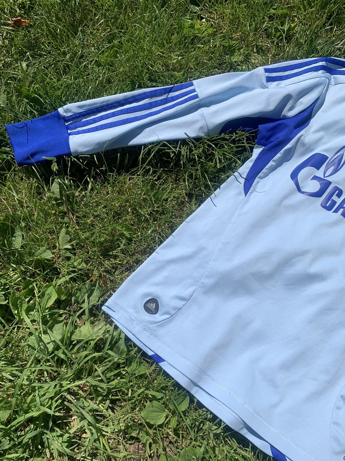 Adidas Adidas Schalke 2011 longsleeve blue jersey Shalke Size US S / EU 44-46 / 1 - 4 Thumbnail