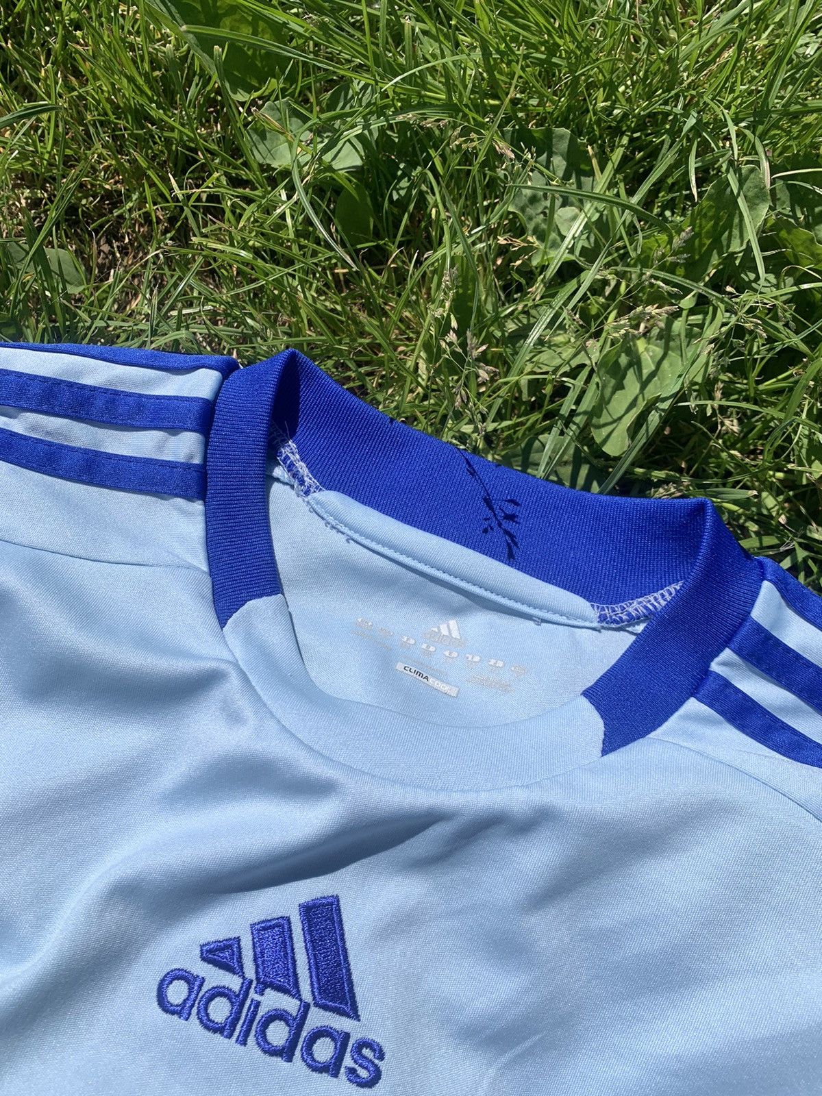 Adidas Adidas Schalke 2011 longsleeve blue jersey Shalke Size US S / EU 44-46 / 1 - 9 Thumbnail