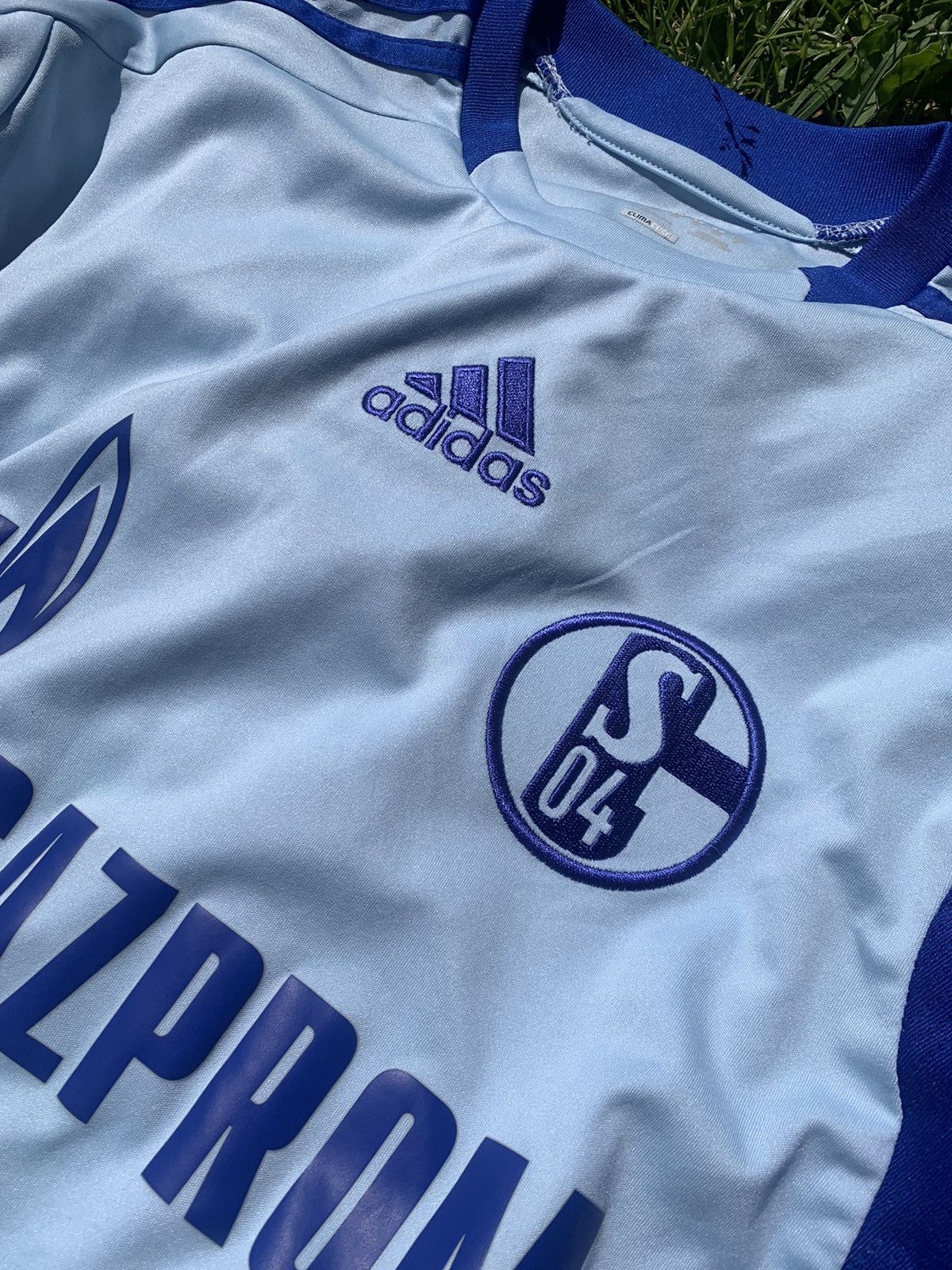 Adidas Adidas Schalke 2011 longsleeve blue jersey Shalke Size US S / EU 44-46 / 1 - 7 Thumbnail
