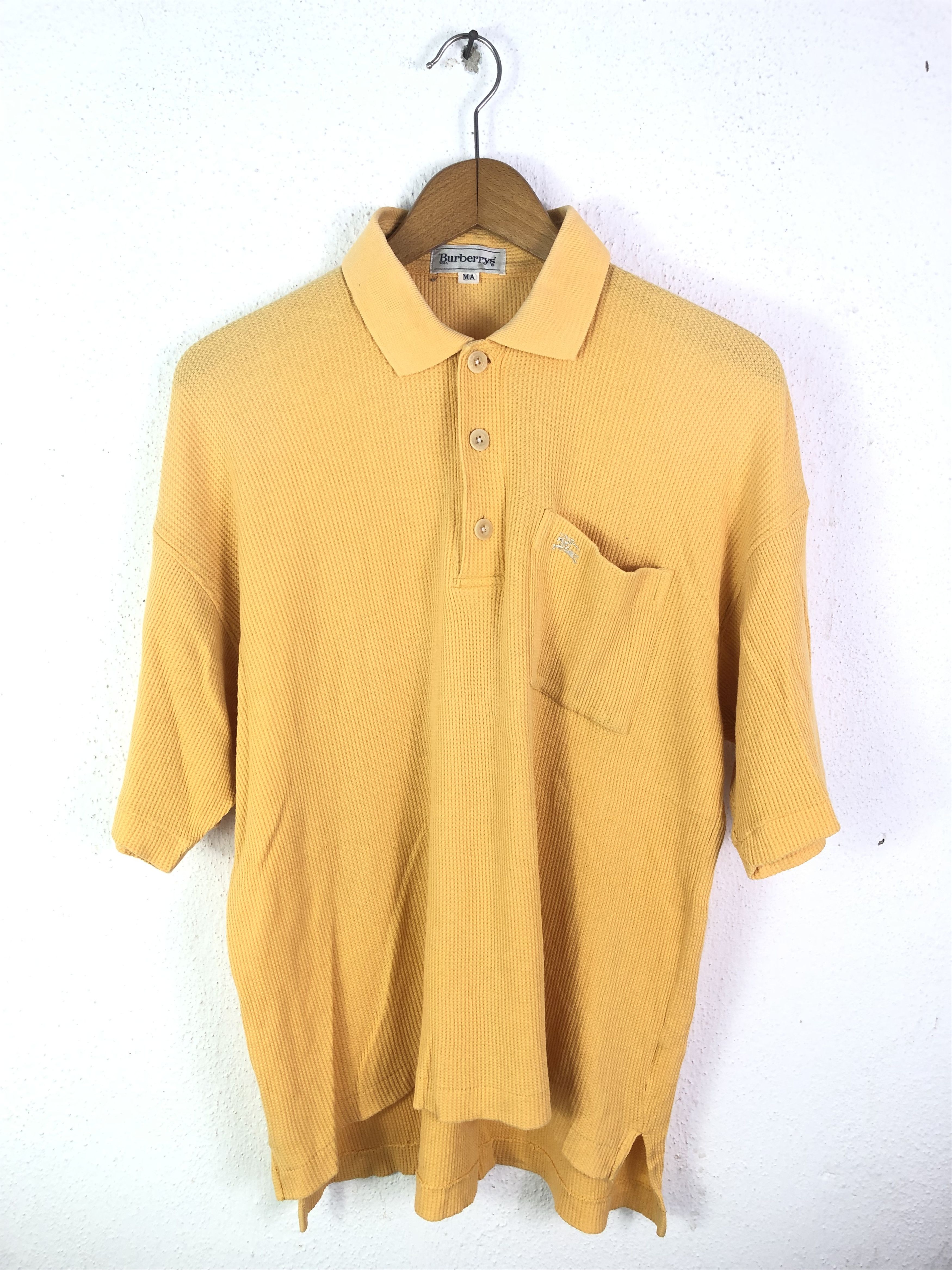 Burberry × Burberry Prorsum × Vintage Vintage 90s BURBERRY'S Polo Shirt Designer Casual Size US XL / EU 56 / 4 - 1 Thumbnail