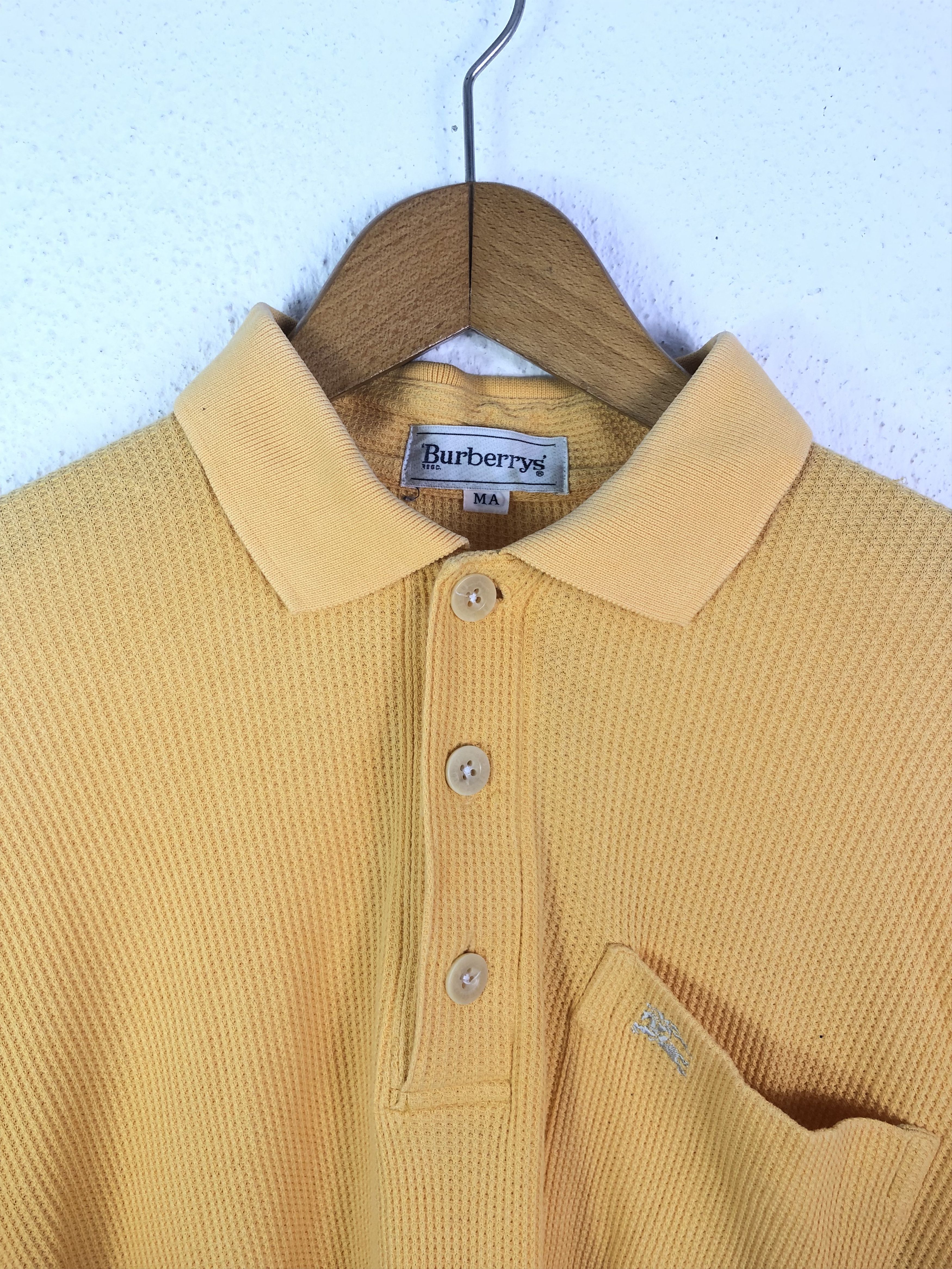 Burberry × Burberry Prorsum × Vintage Vintage 90s BURBERRY'S Polo Shirt Designer Casual Size US XL / EU 56 / 4 - 3 Thumbnail
