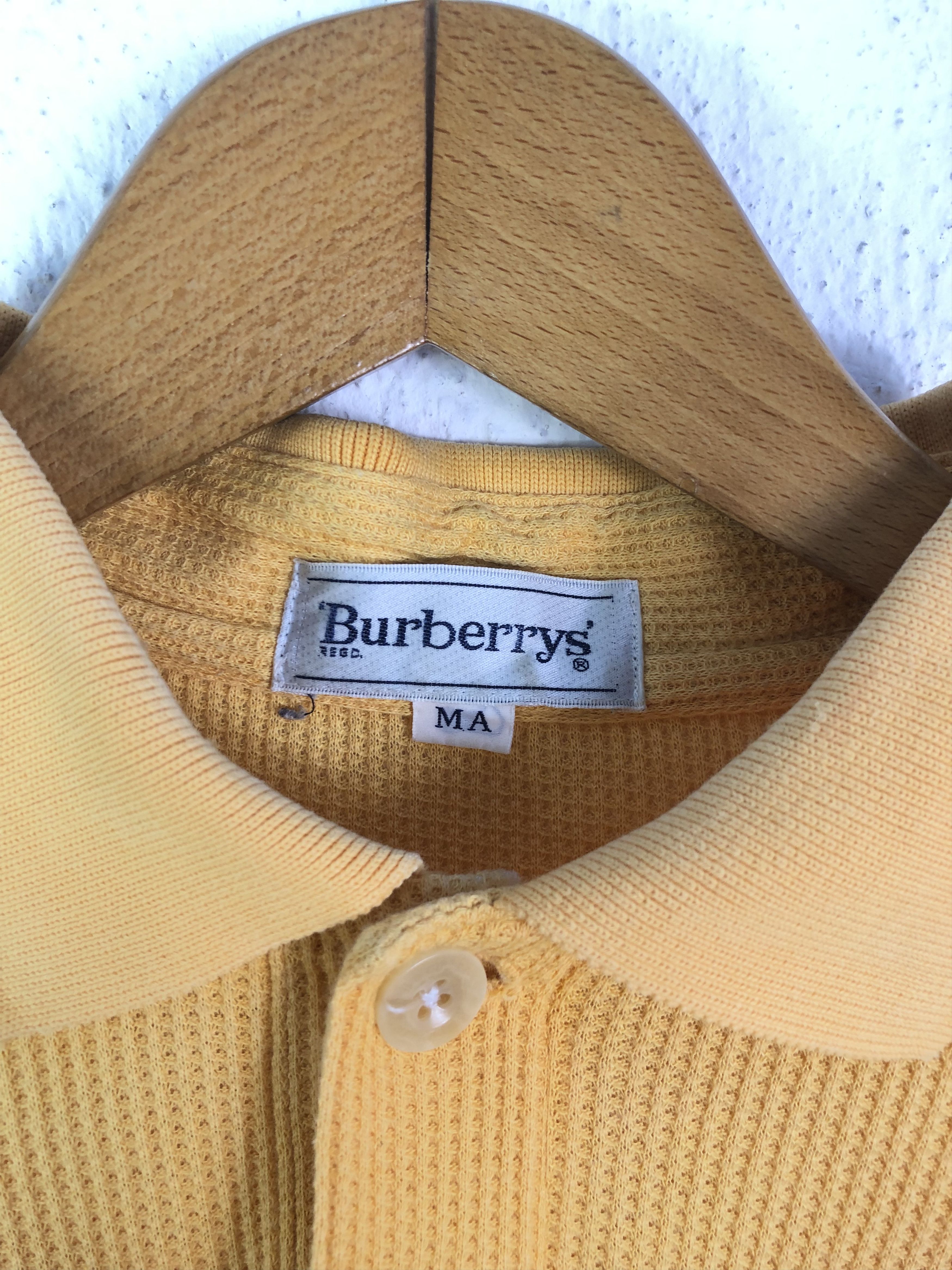 Burberry × Burberry Prorsum × Vintage Vintage 90s BURBERRY'S Polo Shirt Designer Casual Size US XL / EU 56 / 4 - 5 Thumbnail