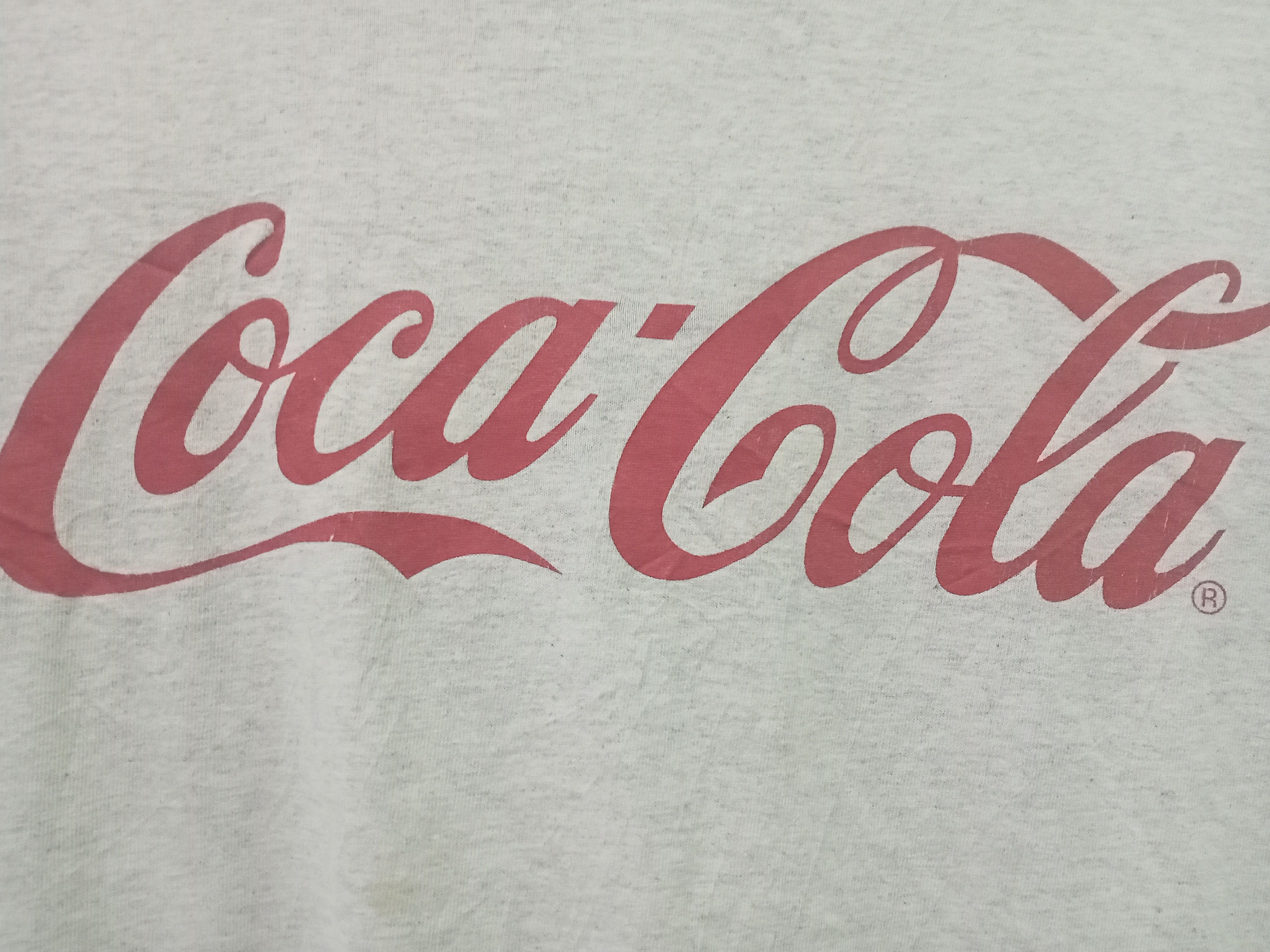 Coca Cola Vintage Coca Cola Classic Logo Promo T-shirt Size US XL / EU 56 / 4 - 2 Thumbnail