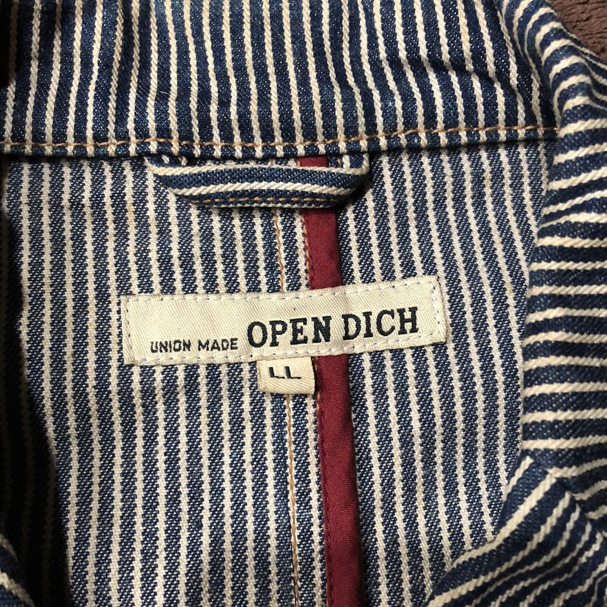 Vintage Vintage Union Made Open Dich Denim Jacket Size US L / EU 52-54 / 3 - 5 Thumbnail