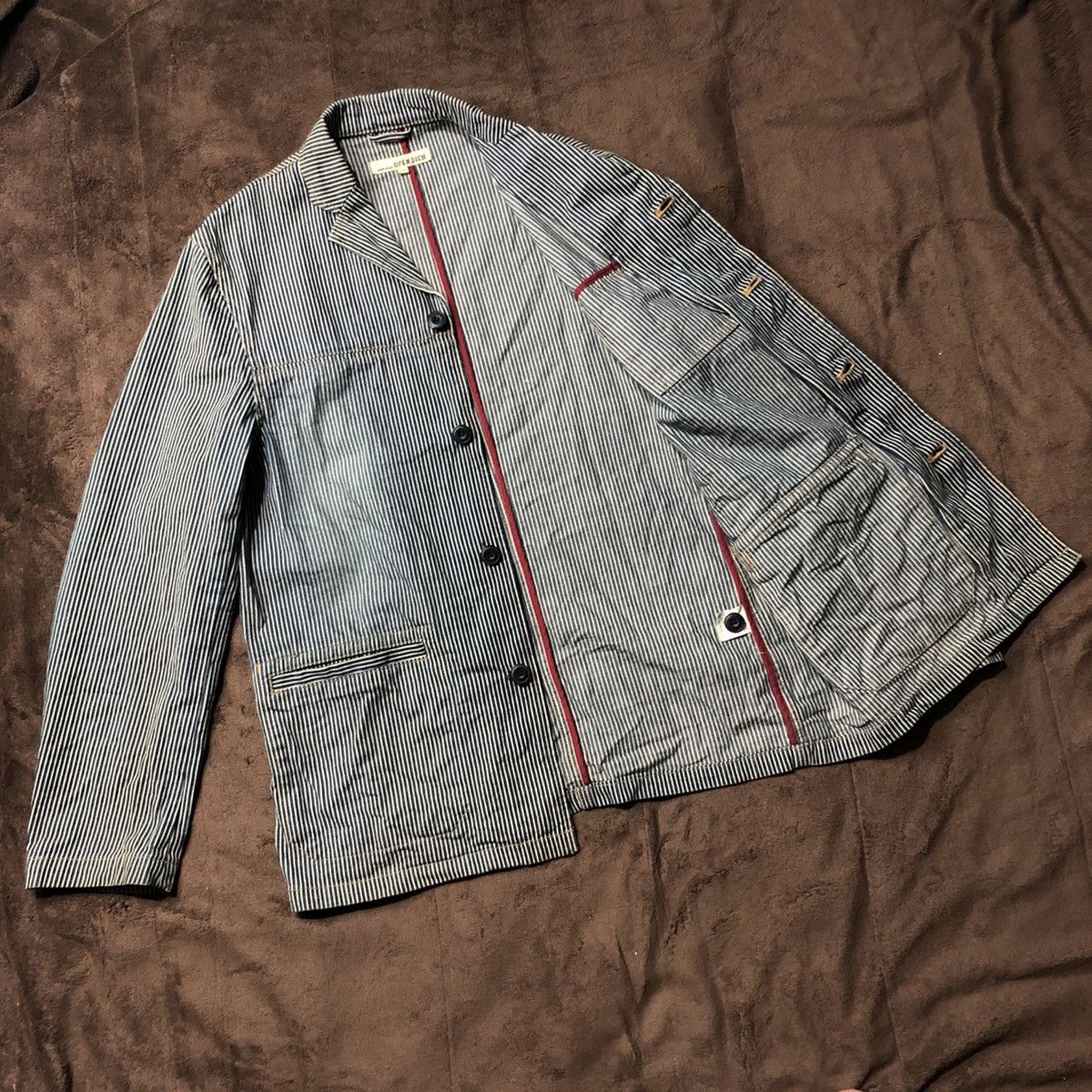 Vintage Vintage Union Made Open Dich Denim Jacket Size US L / EU 52-54 / 3 - 3 Thumbnail